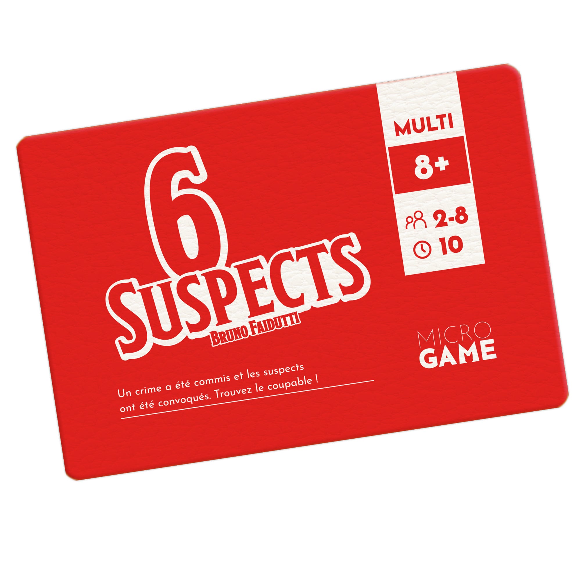 6 Suspects Card Game – Asmodee USA