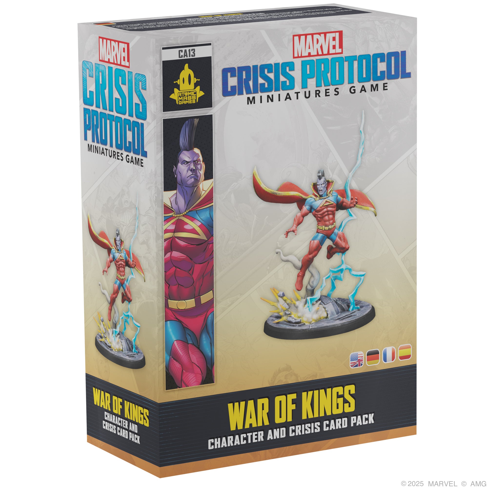 Marvel: Crisis Protocol War of Kings Character and Crisis Card Pack Asmodee USA Marvel: Crisis Protocol War of Kings Character and Crisis Card Pack Asmodee USA