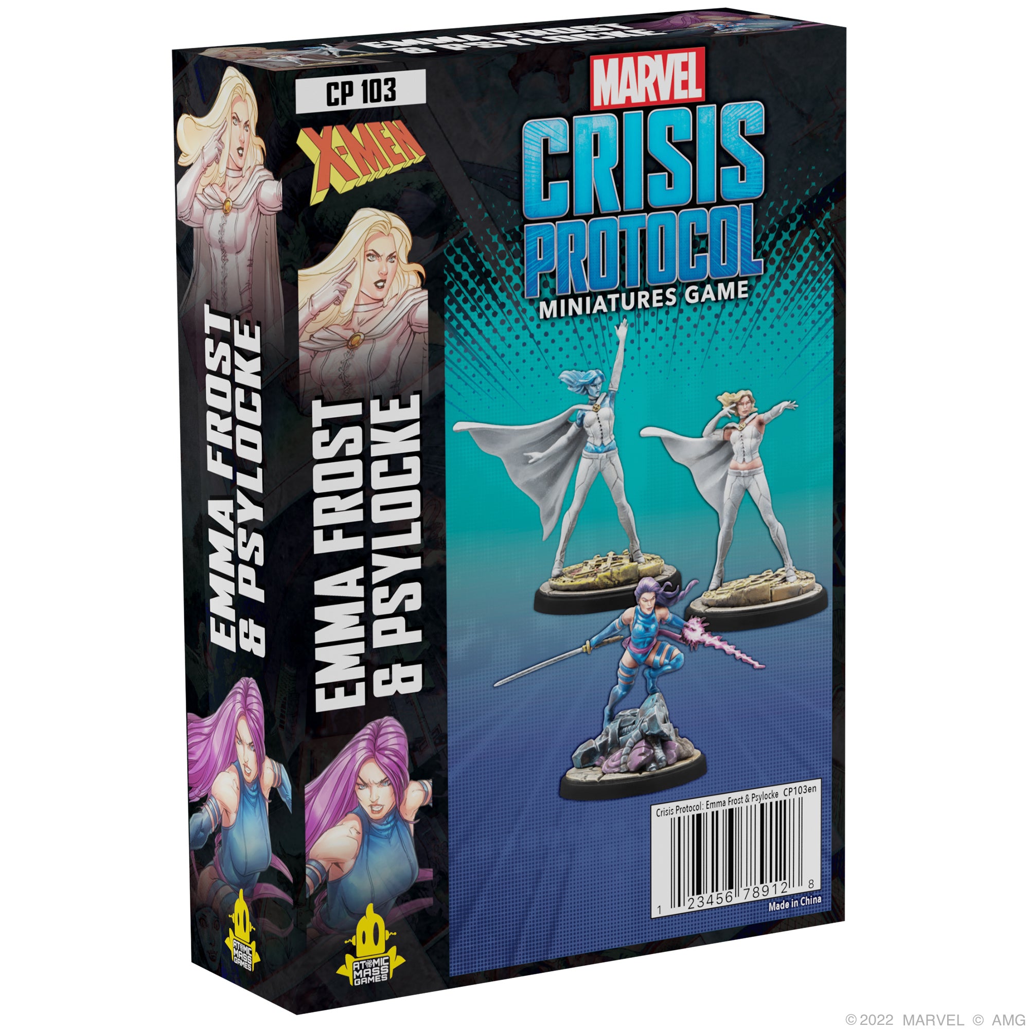 Marvel Crisis Protocol Emma Frost & Psylocke CHARACTER PACK - Miniatures  Game – Asmodee North America