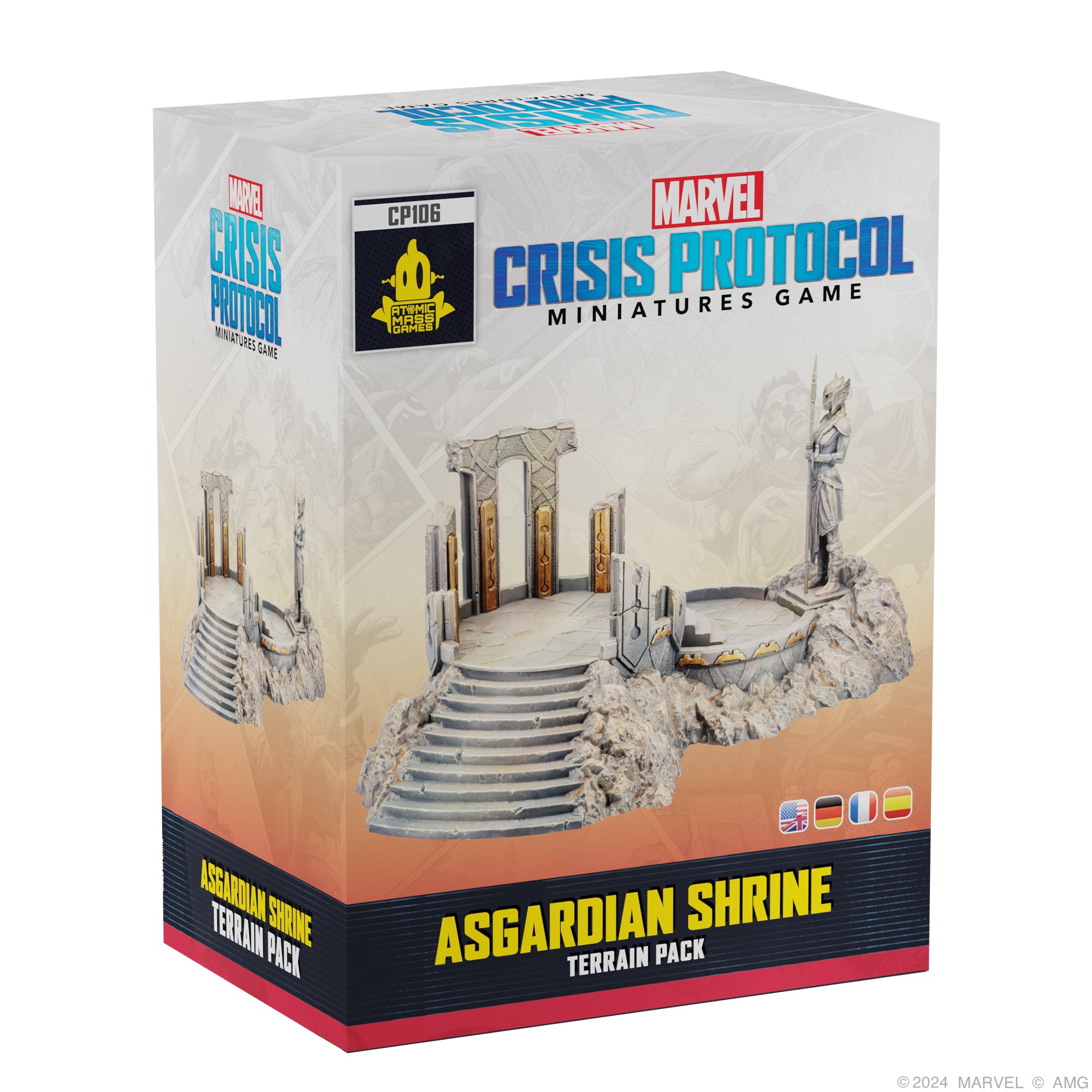 Marvel: Crisis Protocol – Asgardian Shrine Terrain Pack – Asmodee