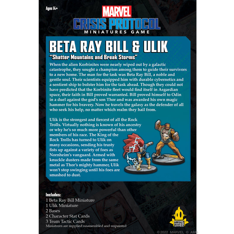 Load image into Gallery viewer, Marvel: Crisis Protocol - Beta Ray Bill &amp; Ulik
