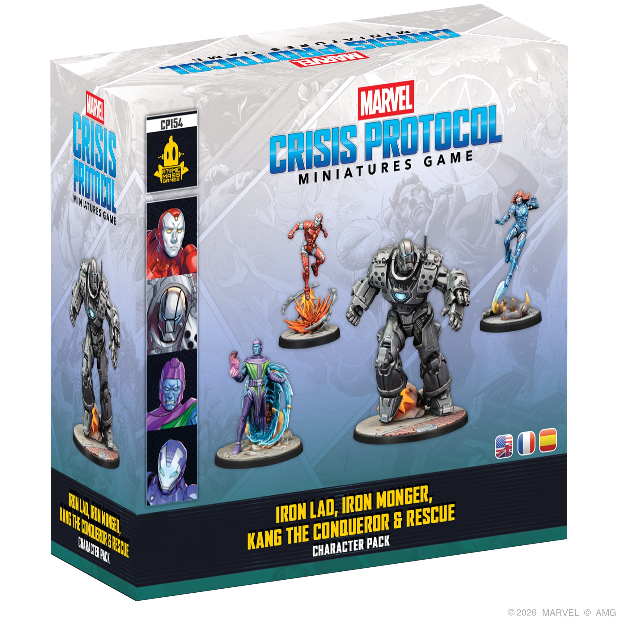 Marvel: Crisis Protocol – Iron Lad, Iron Monger, Kang the