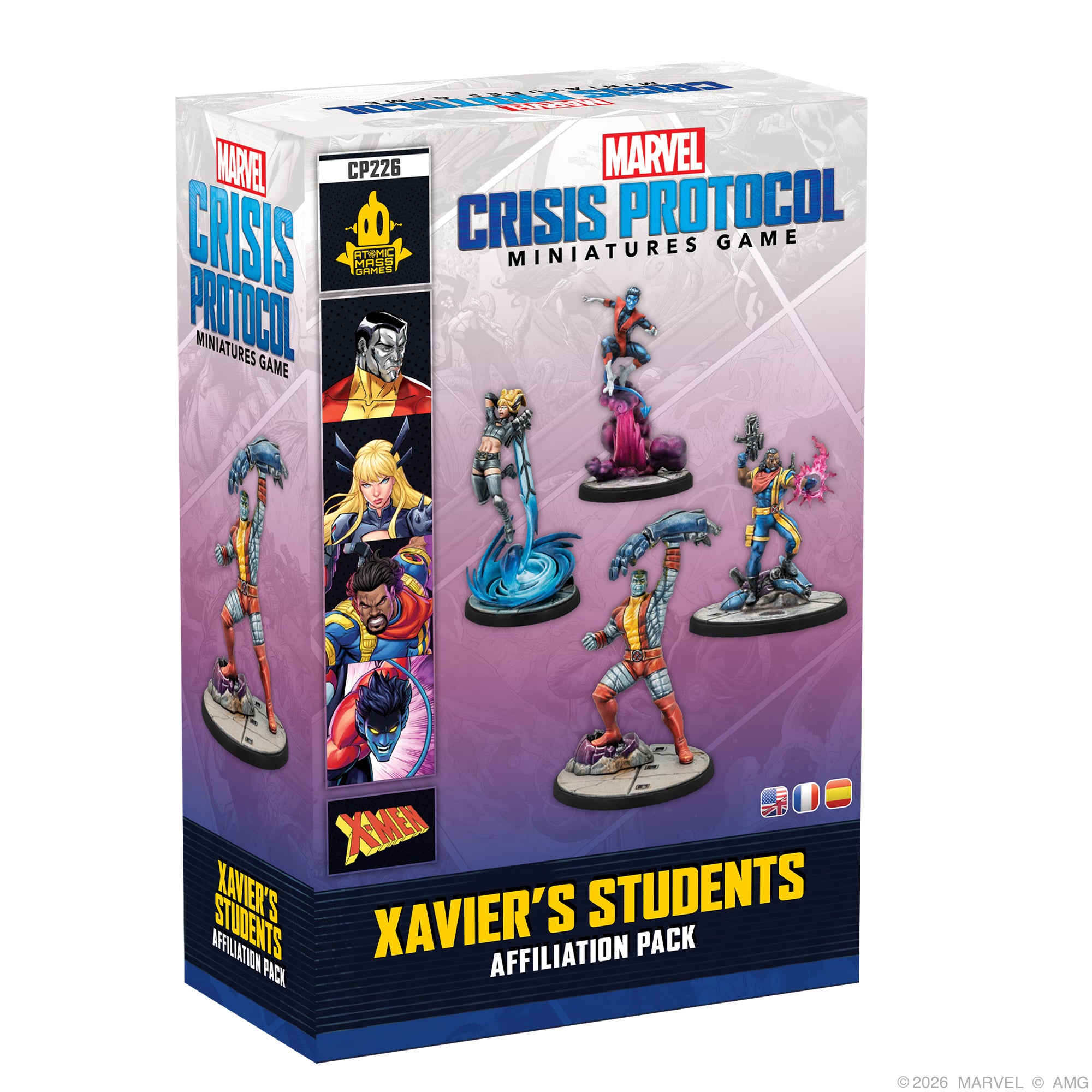 ソーシャルアライアンス MCP MTPセット Marvel: Crisis Protocol - Xavier's Students Affiliation Pack