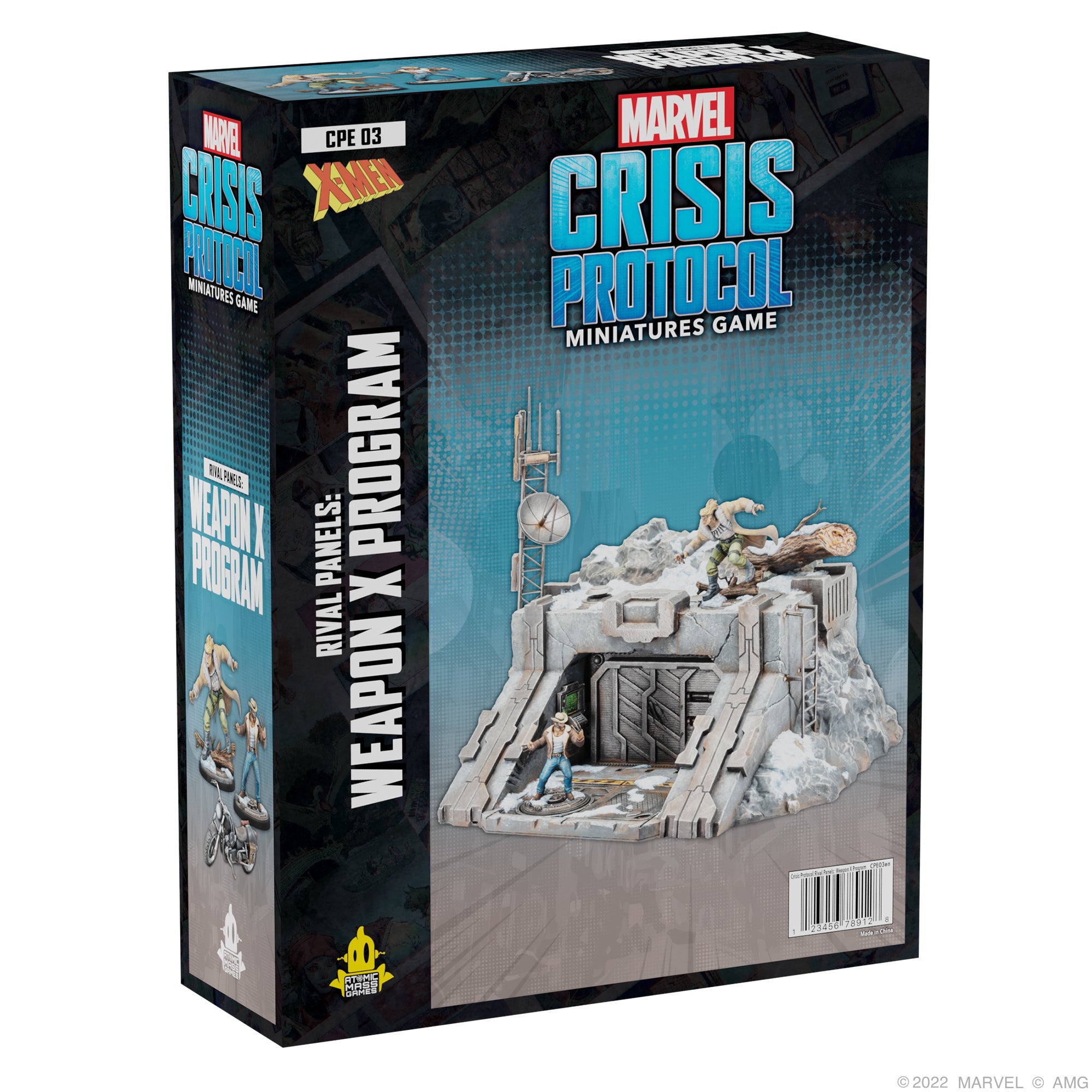 Marvel Crisis Protocol Weapon X Program Rival Panels – Asmodee