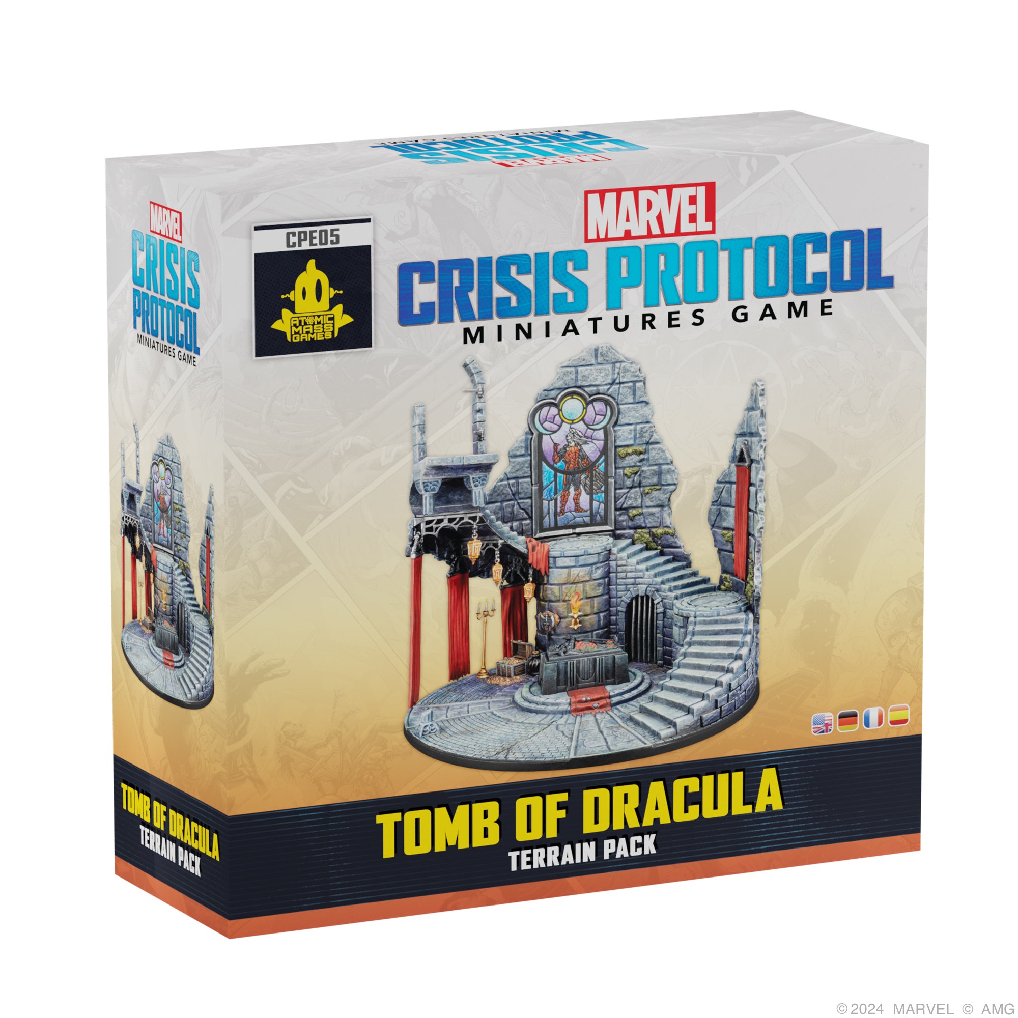 Marvel: Crisis Protocol - Tomb of Dracula Terrain Pack – Asmodee USA