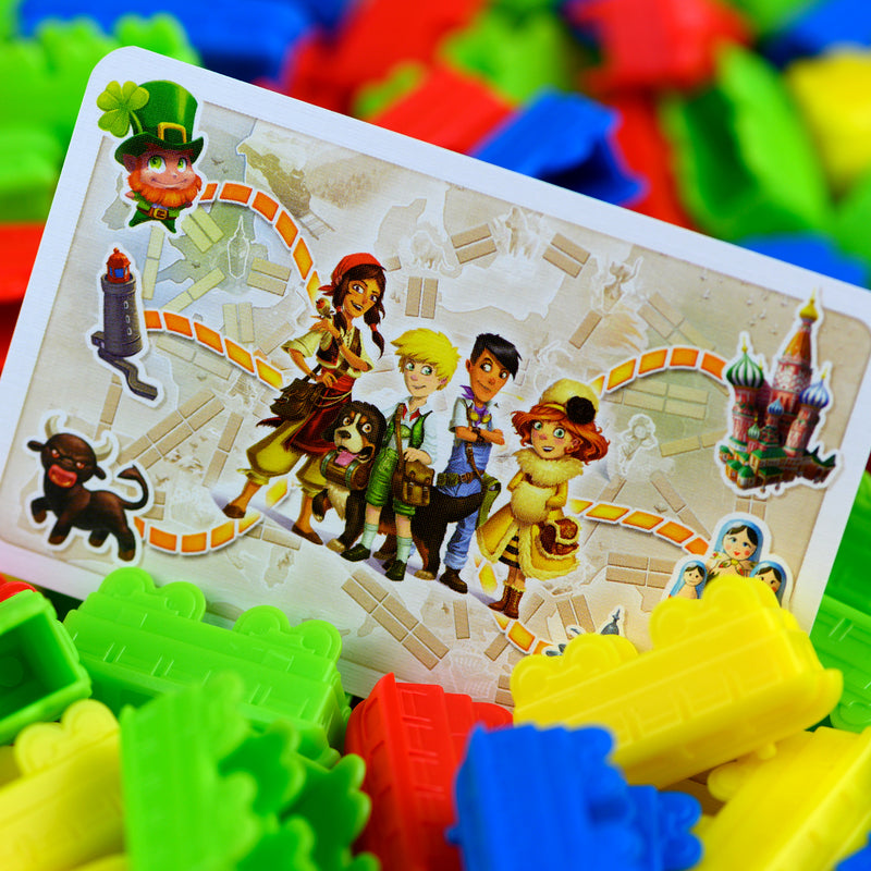 Load image into Gallery viewer, Ticket to Ride: Europe: First Journey board game route card.