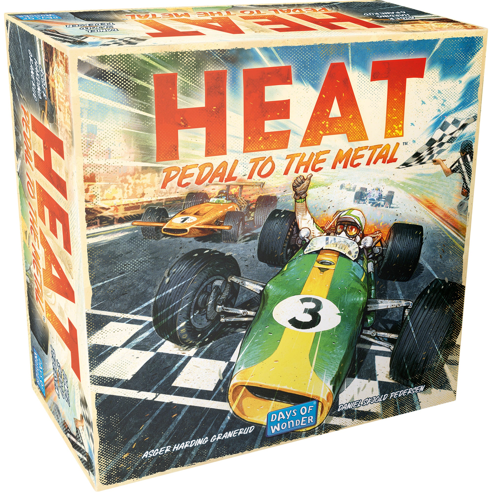 Heat Pedal to the Metal Board Game – Asmodee North America