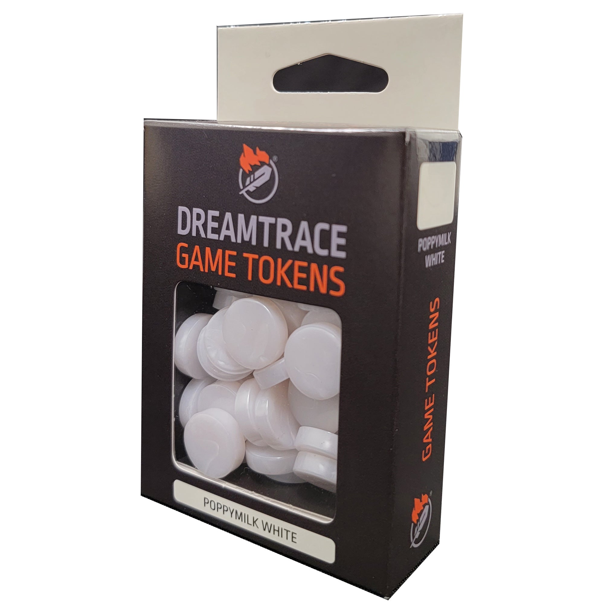 DreamTrace Gaming Tokens: Poppymilk White – Asmodee USA