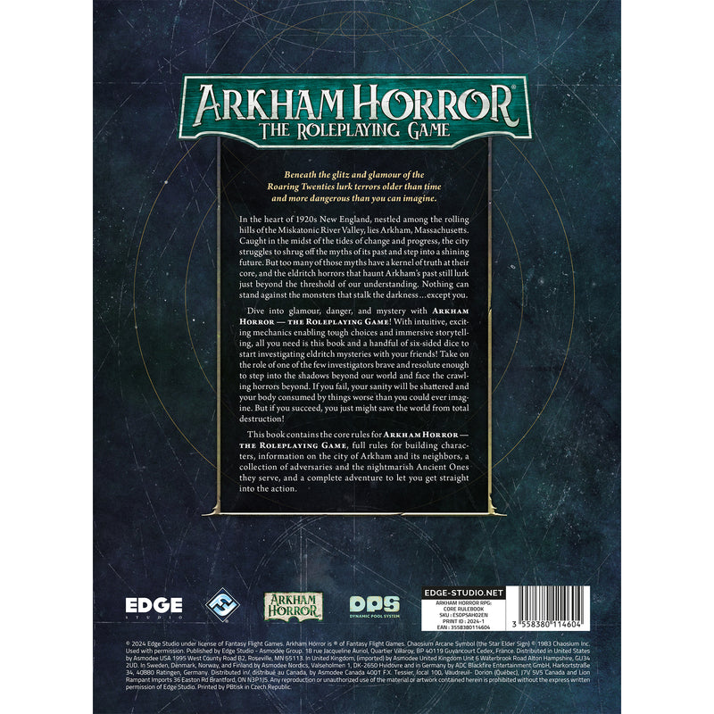 Load image into Gallery viewer, Arkham Horror RPG Core Rulebook