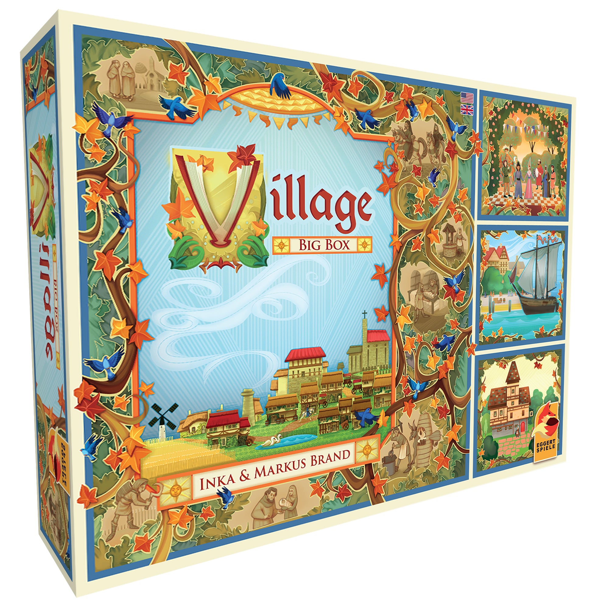 Village Board Game by Inka and Markus Brand - 2012 Spiel des Jahres selling winner