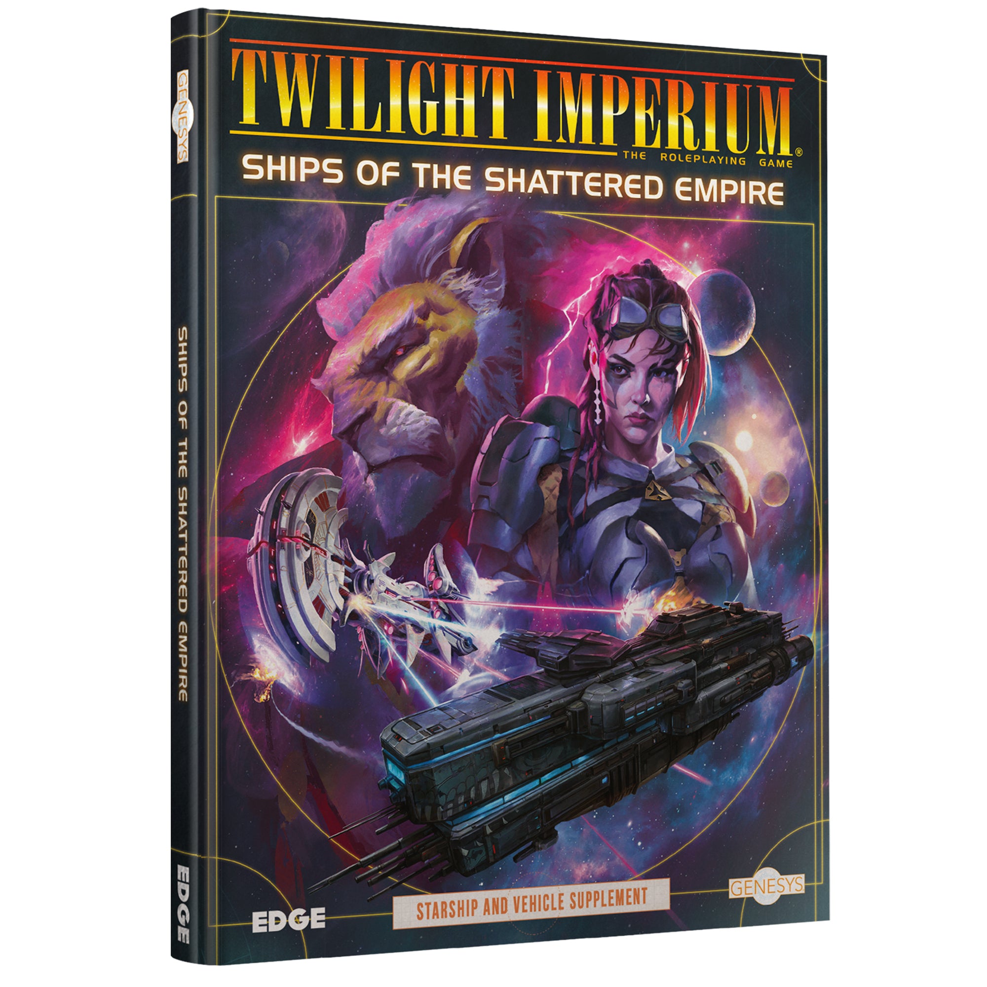WarhammerAOS ゲームプレイ書籍セット（シェイドスパイアカード追加） Genesys Roleplaying Game - Ships of the Shattered Empire – Asmodee USA