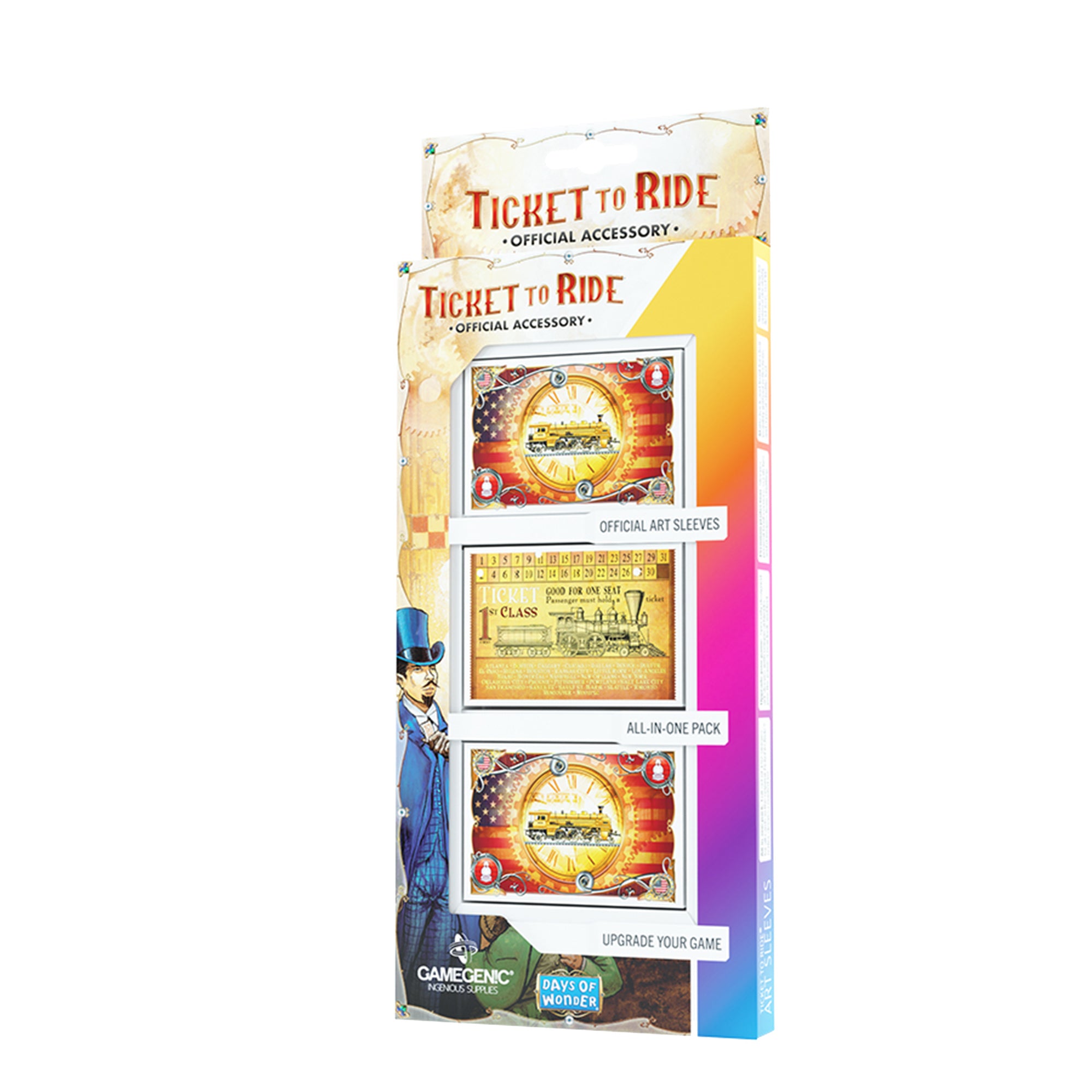 Ticket To Ride Official Art Sleeves