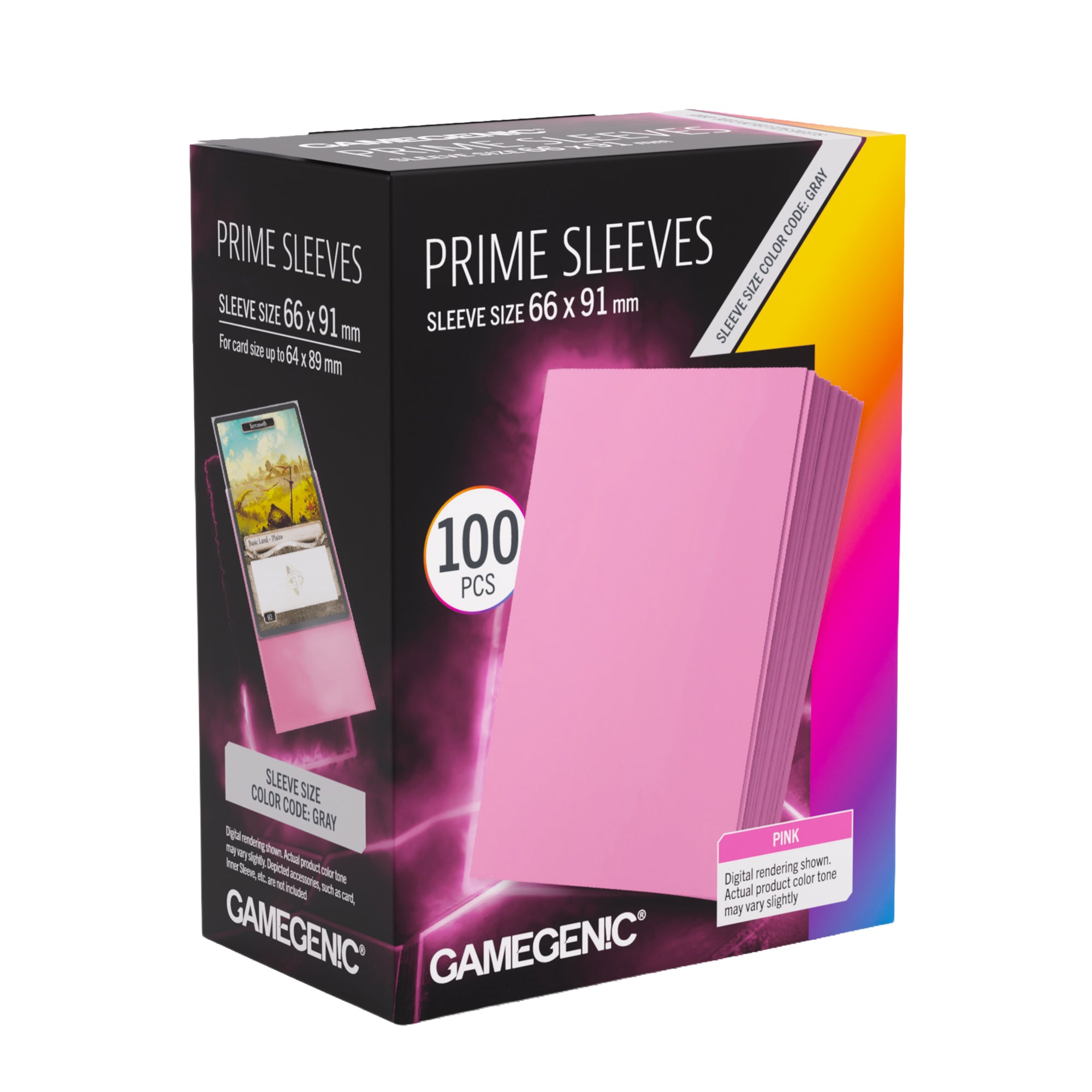 card protector sleeves near me Gamegenic Prime Pink 66x91 – Asmodee USA Rainbow Foil sizes and types Nekroz not relying on Artist Proof options:Rainbow Foil card, just signed (no doodle)