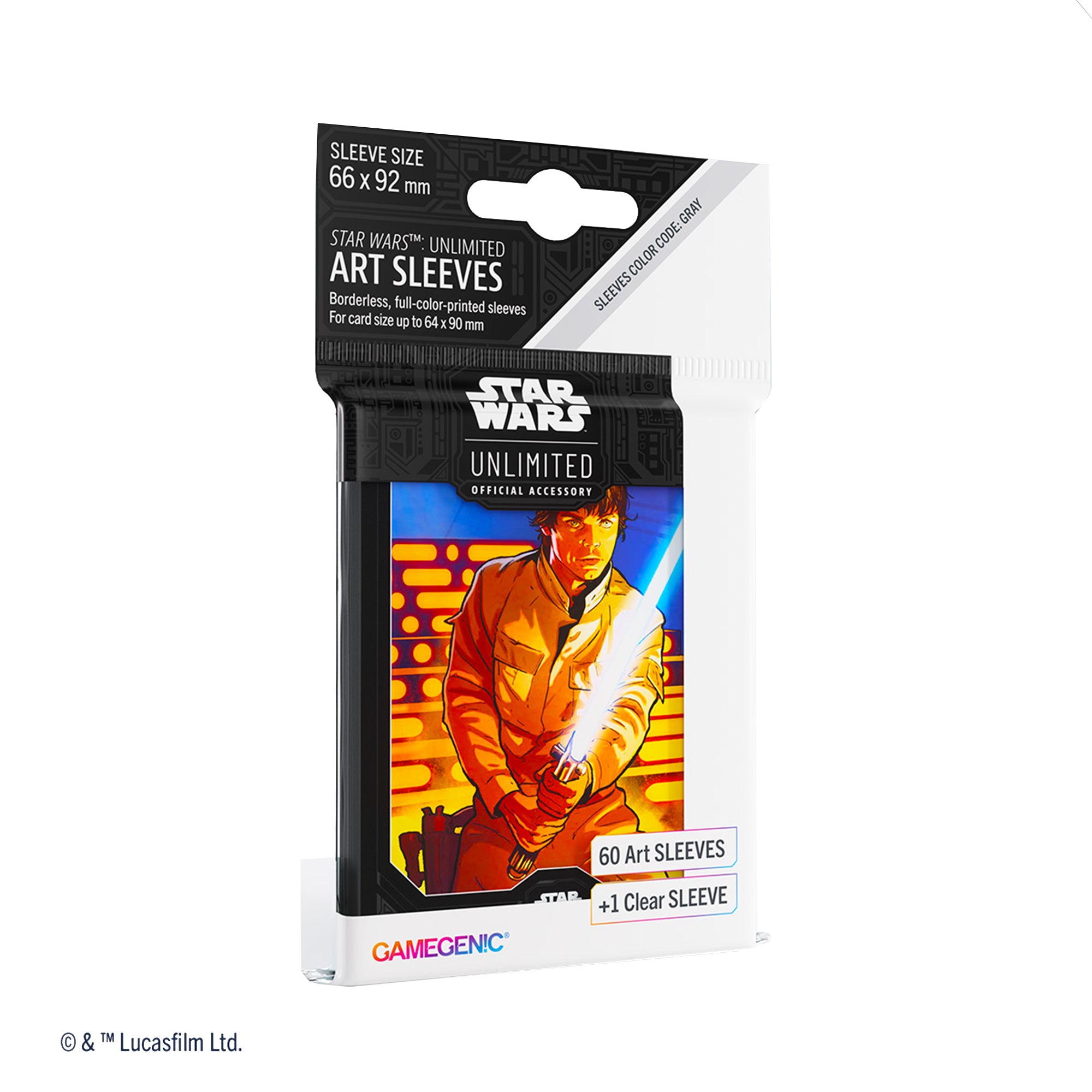 Star Wars: Unlimited Art Sleeves - Luke Skywalker Star Wars: Unlimited Art Sleeves - Luke Skywalker