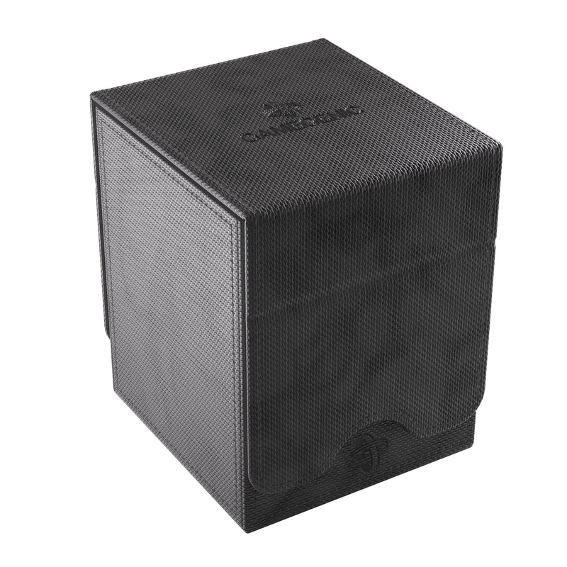 Load image into Gallery viewer, Squire Plus 100+ XL Convertible Black - view of front of deck box with gamegenic branding on top.