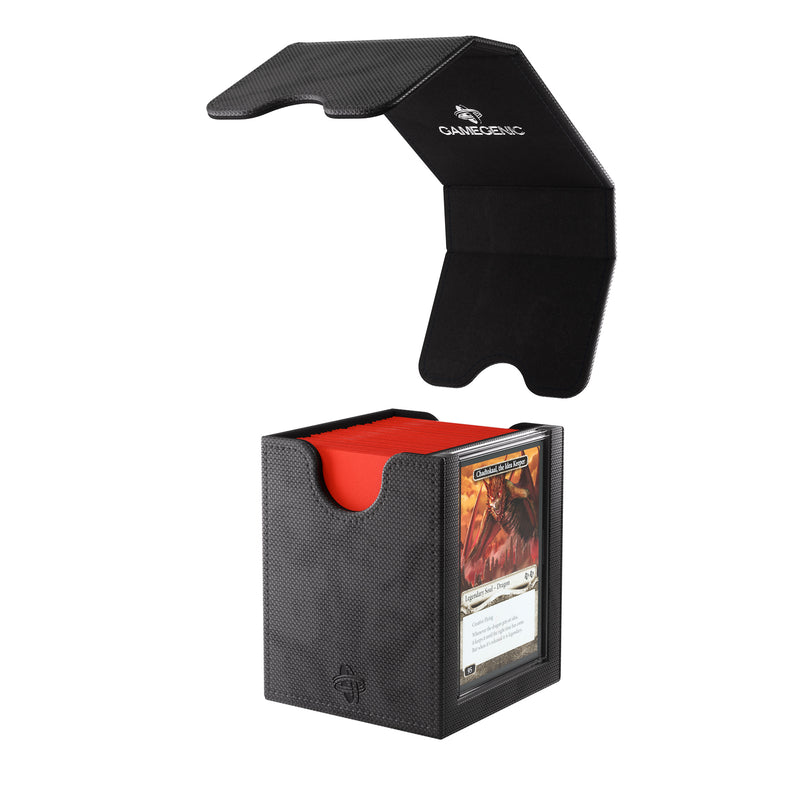 Load image into Gallery viewer, Squire Plus 100+ XL Convertible Black - view of open box and detachable magnetic box top.