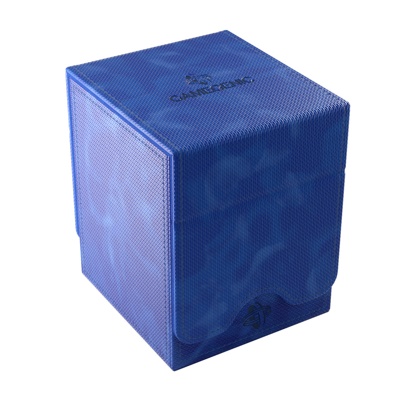 Load image into Gallery viewer, Squire Plus 100+ XL Convertible Blue - view of front of deck box with gamegenic branding on top.