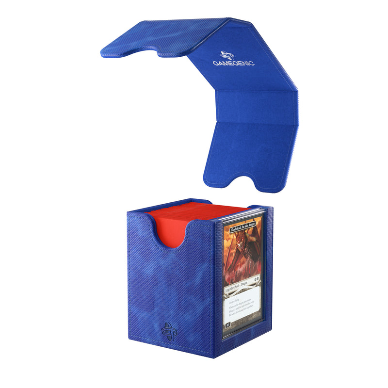 Load image into Gallery viewer, Squire Plus 100+ XL Convertible Blue - view of open box and detachable magnetic box top.