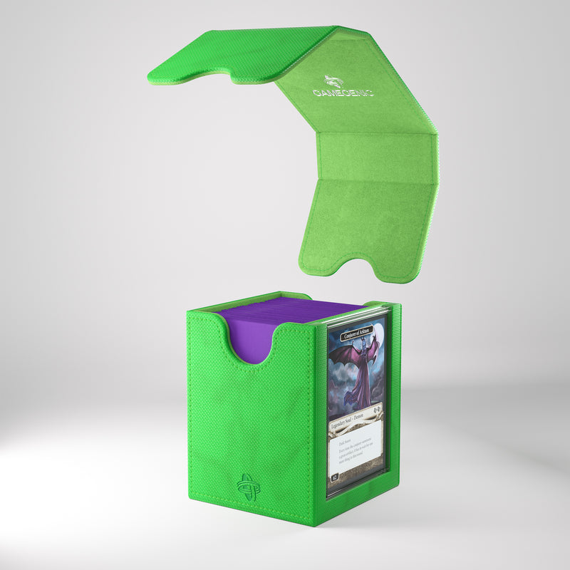 Load image into Gallery viewer, Squire Plus 100+ XL Convertible Green - view of open box and detachable magnetic box top.