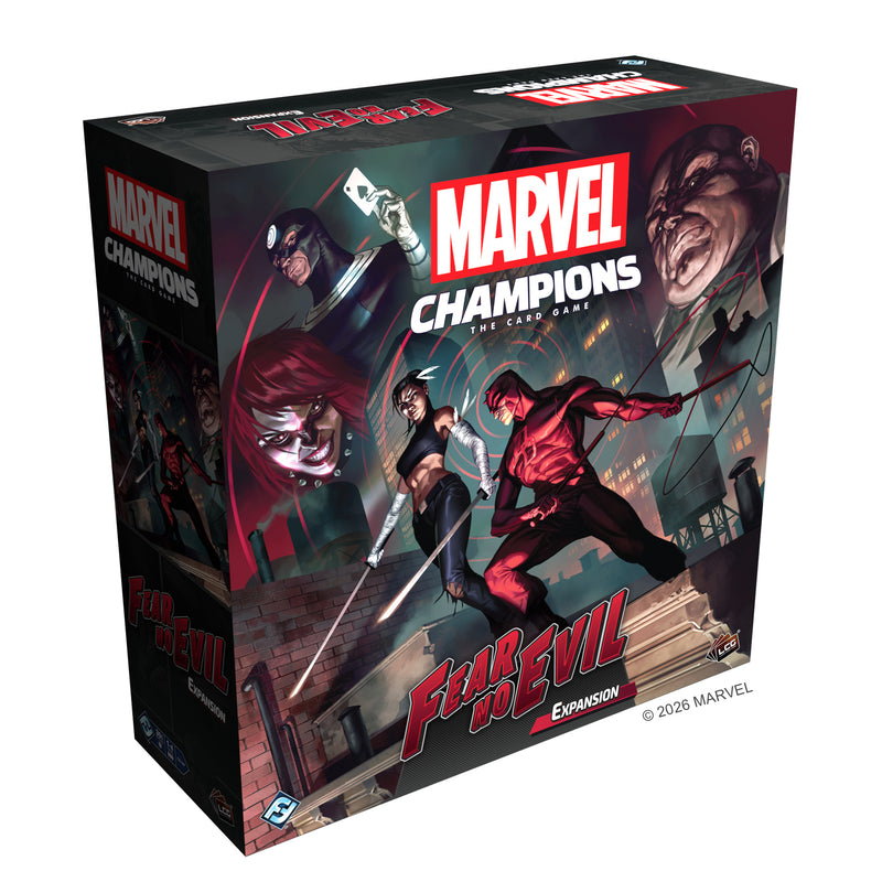 Load image into Gallery viewer, Marvel Champions: The Card Game - Fear No Evil Expansion - front of box featuring art of Daredevil.