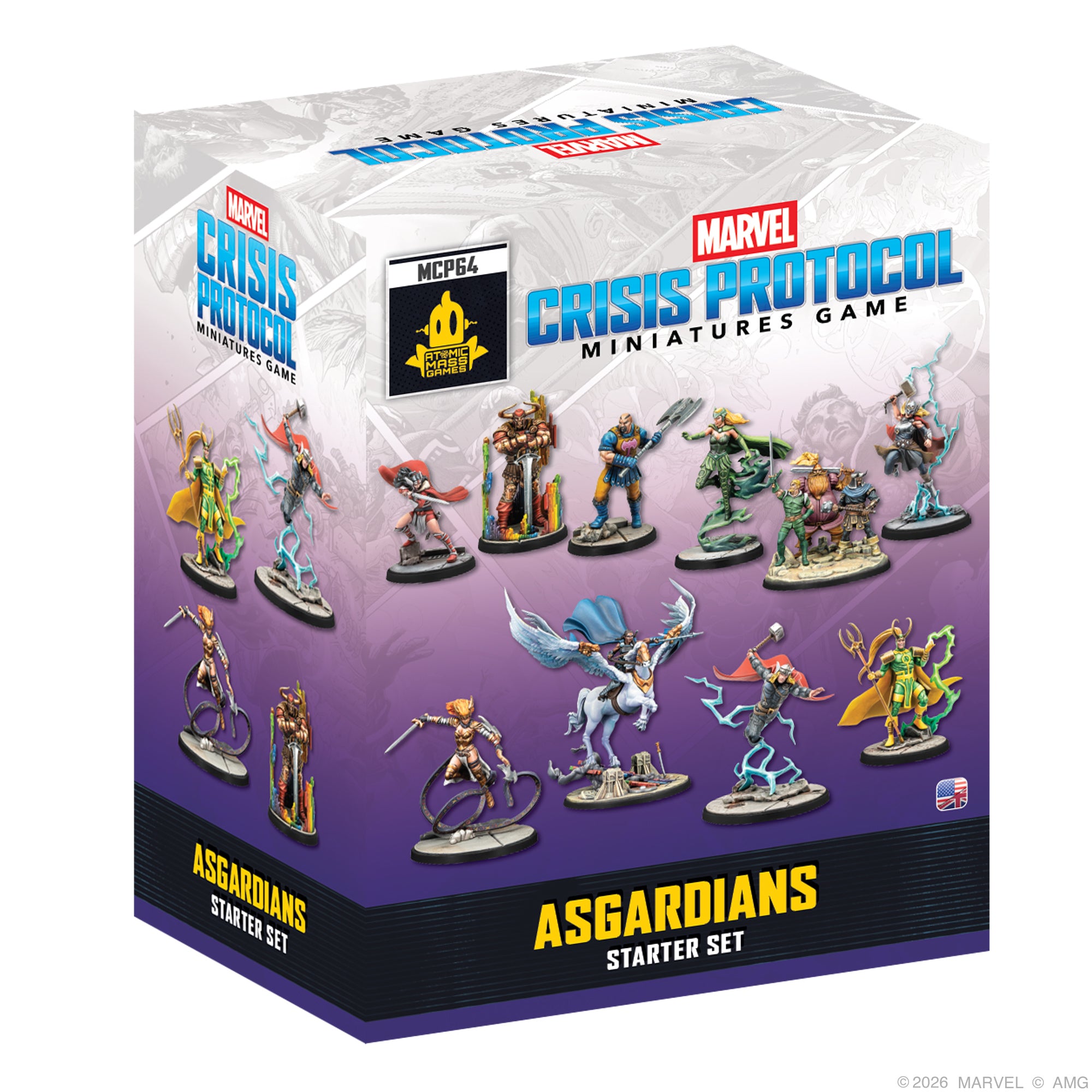Marvel: Crisis Protocol – Asgardians Starter Set – Asmodee USA