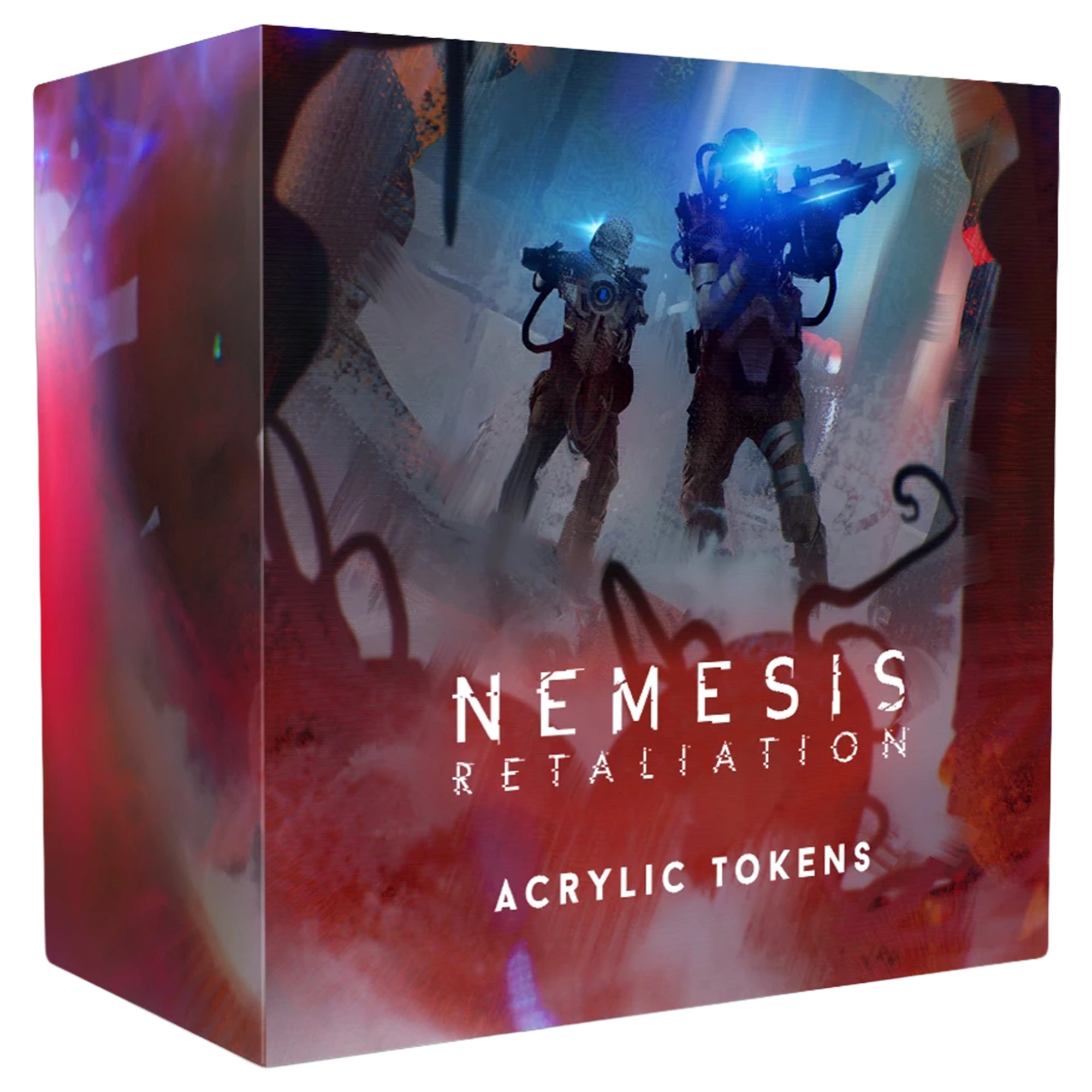 Nemesis Retaliation: Acrylic Tokens Stretch Goals – Asmodee USA