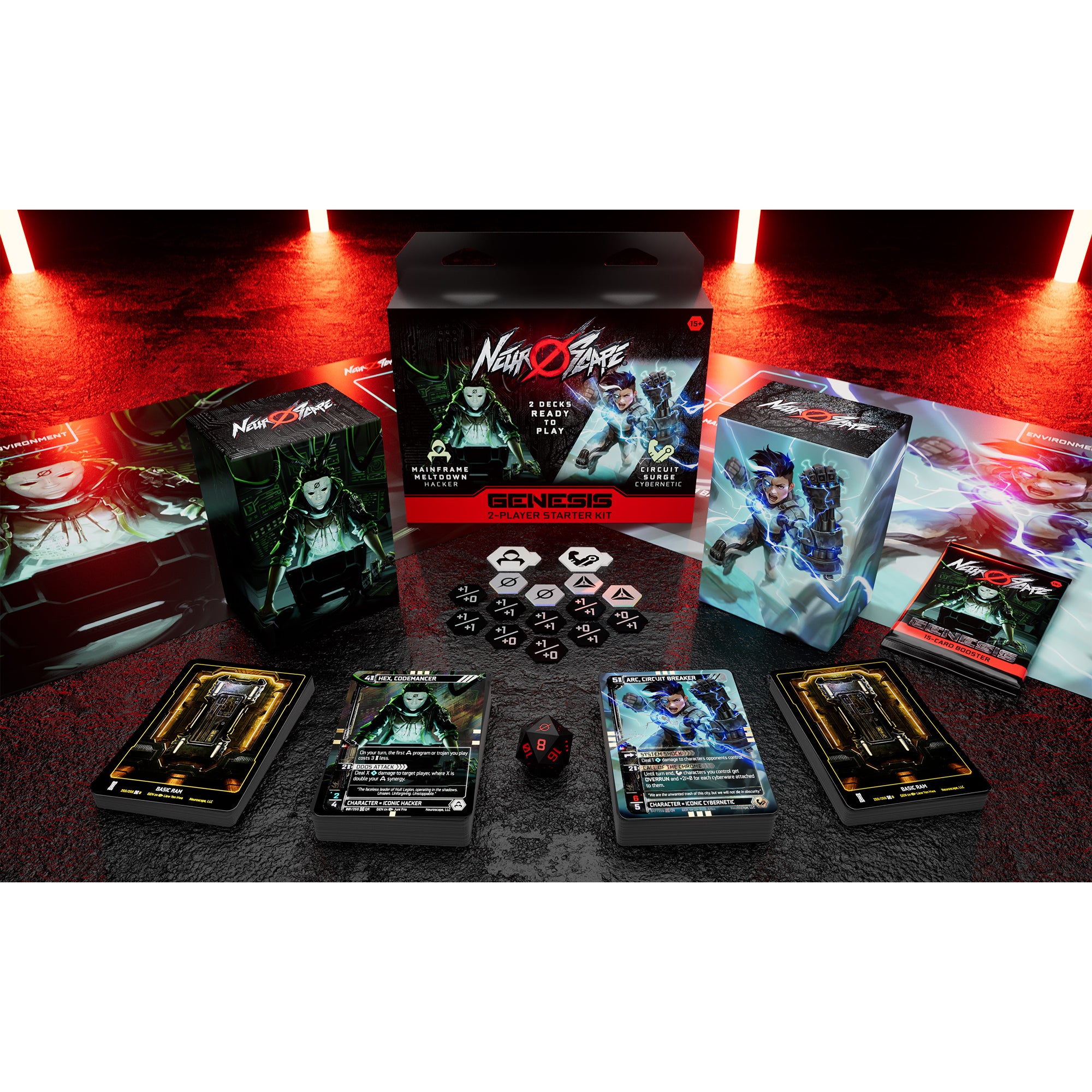 nemesis booster box Neuroscape A card of note Size:35x45 mm Yugioh Duel Links - shining synergy