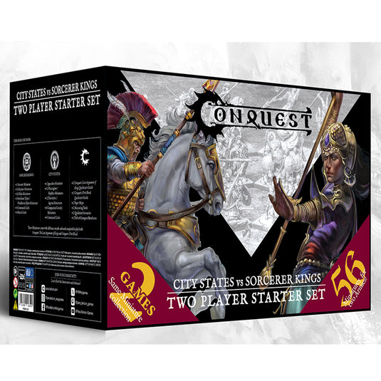 Conquest Two Player Starter Set - Sorcerer Kings vs City States