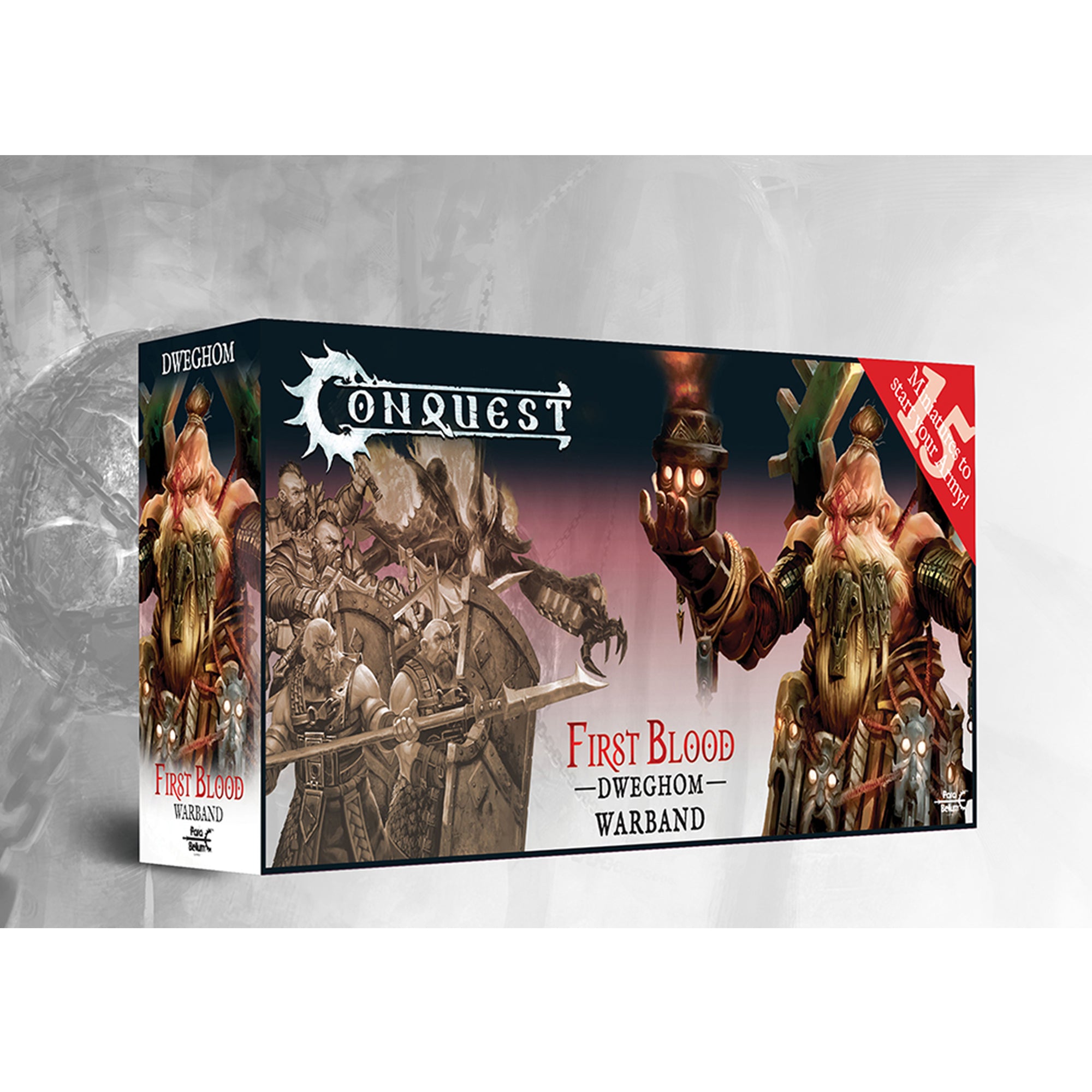 その他 CONQUEST First Blood Dweghom Conquest Miniatures Game - Dweghom: First Blood Warband – Asmodee