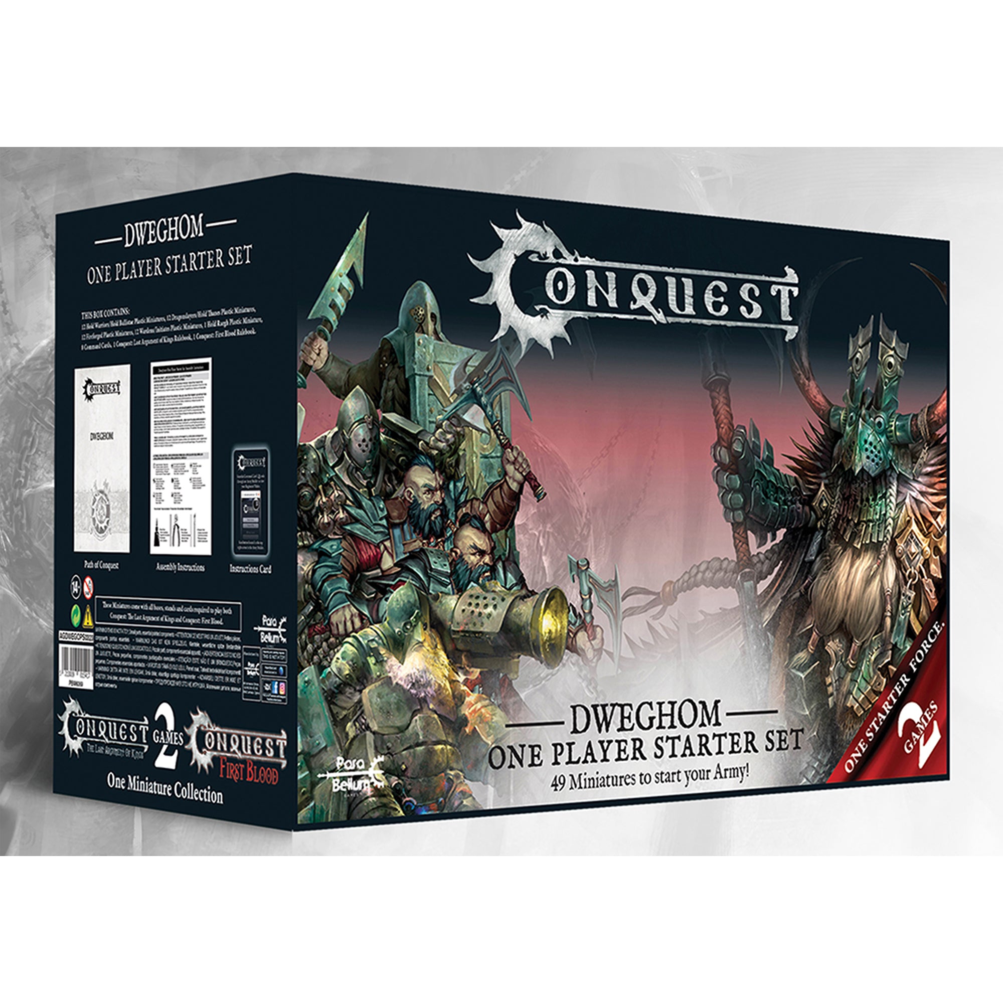 Conquest Miniatures Game - Dweghom: One Player Starter Set 2.0