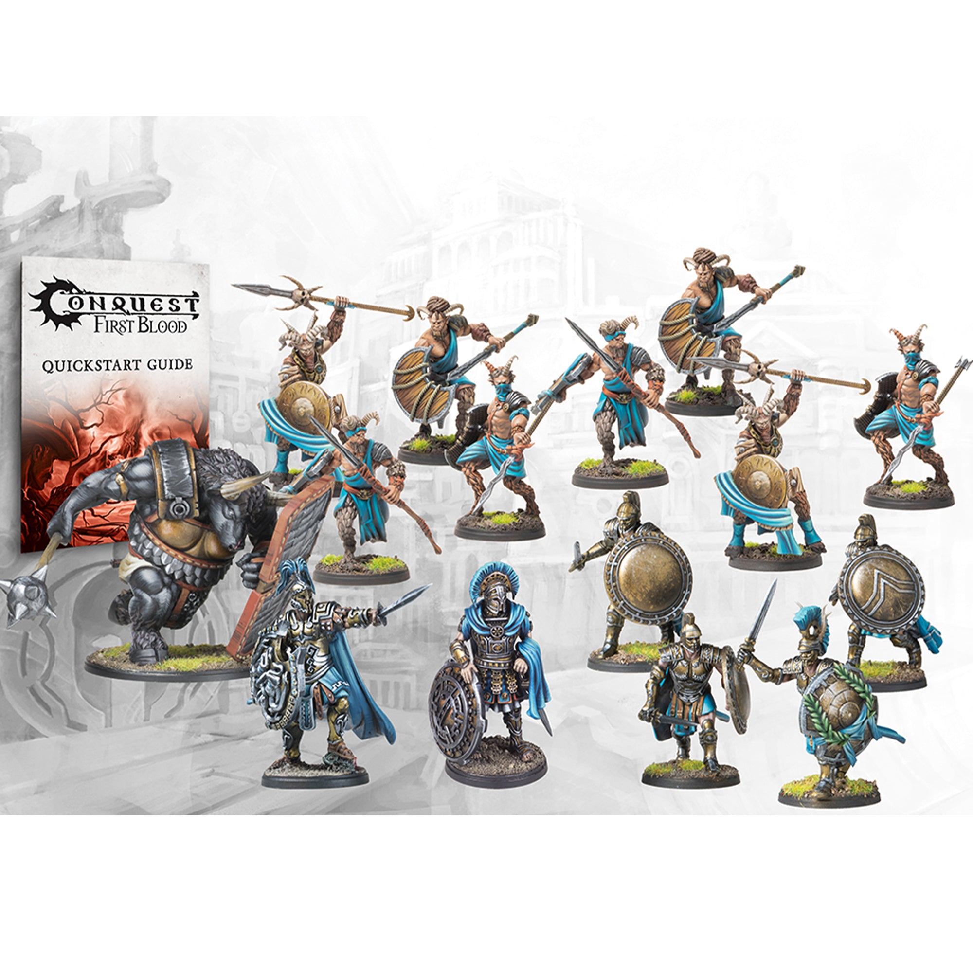 Conquest Miniatures Game - City States: First Blood Warband