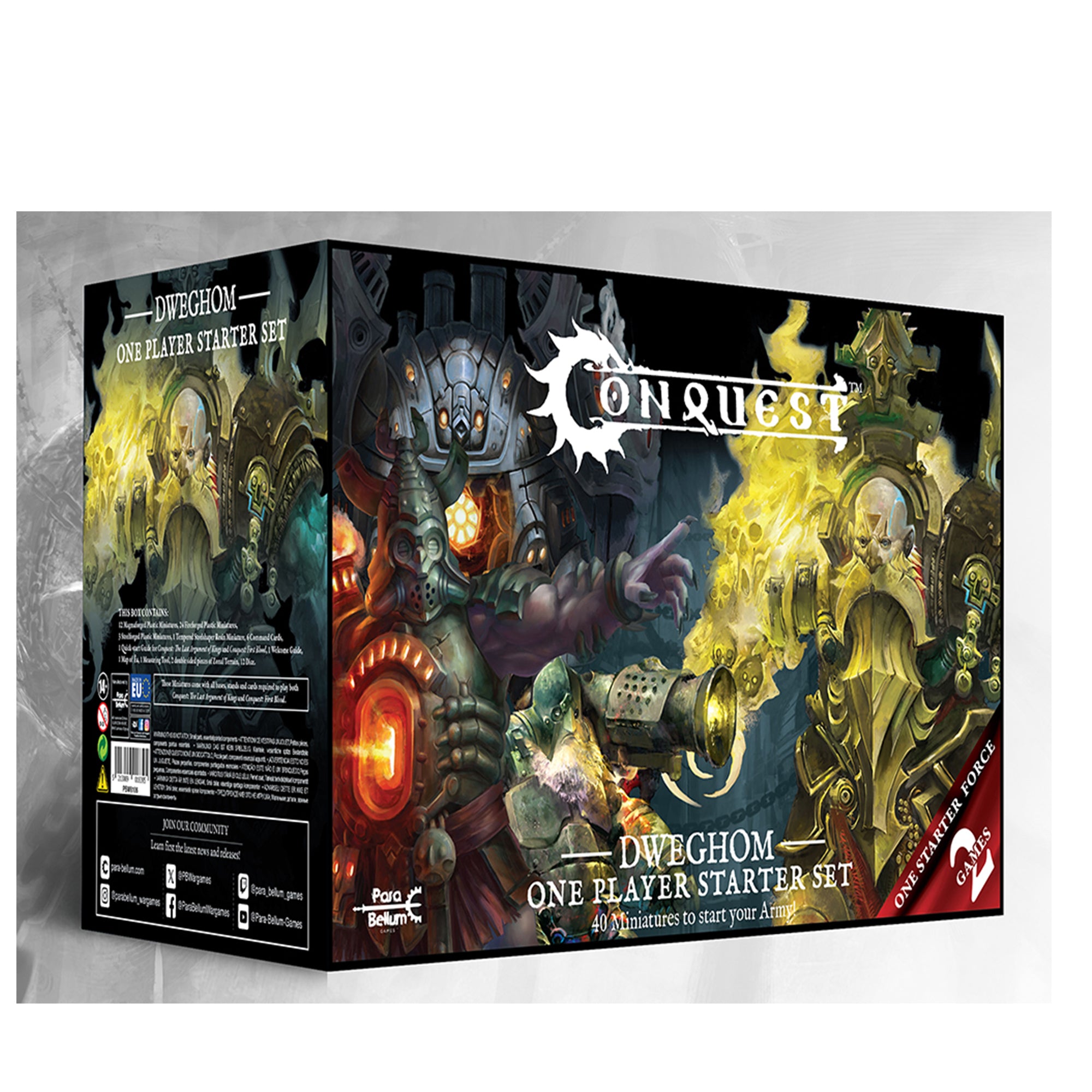 Conquest Miniatures - Dweghom: Supercharged One Player Starter Set