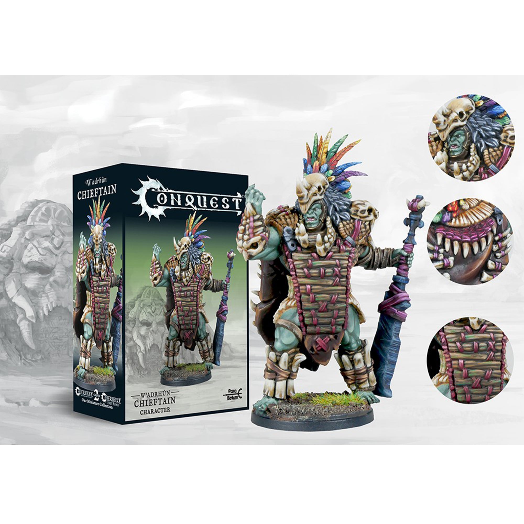 Conquest Miniatures Game - W'adrhŭn: Chieftain – Asmodee