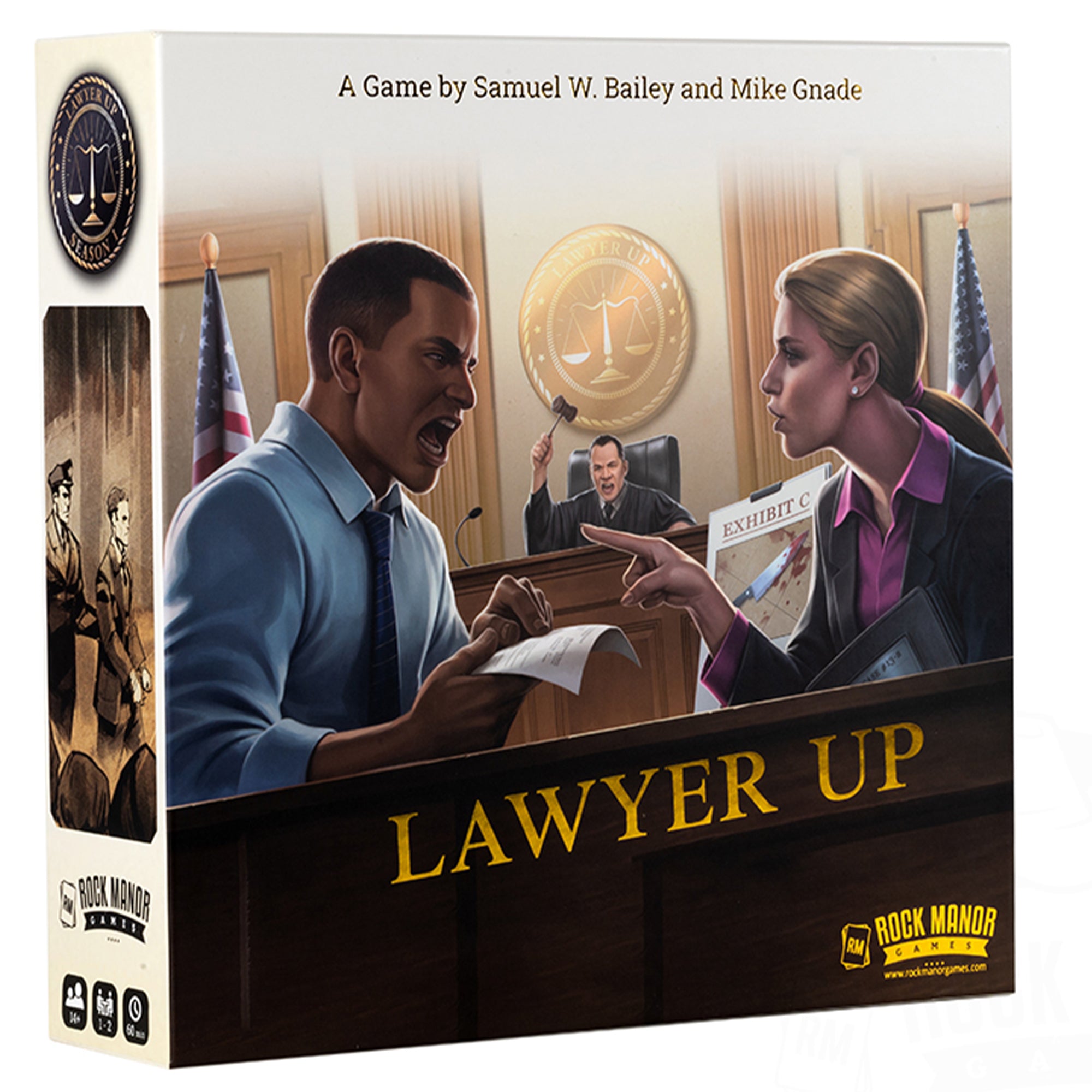 Lawyer Up Board Game Season 1 Asmodee North America