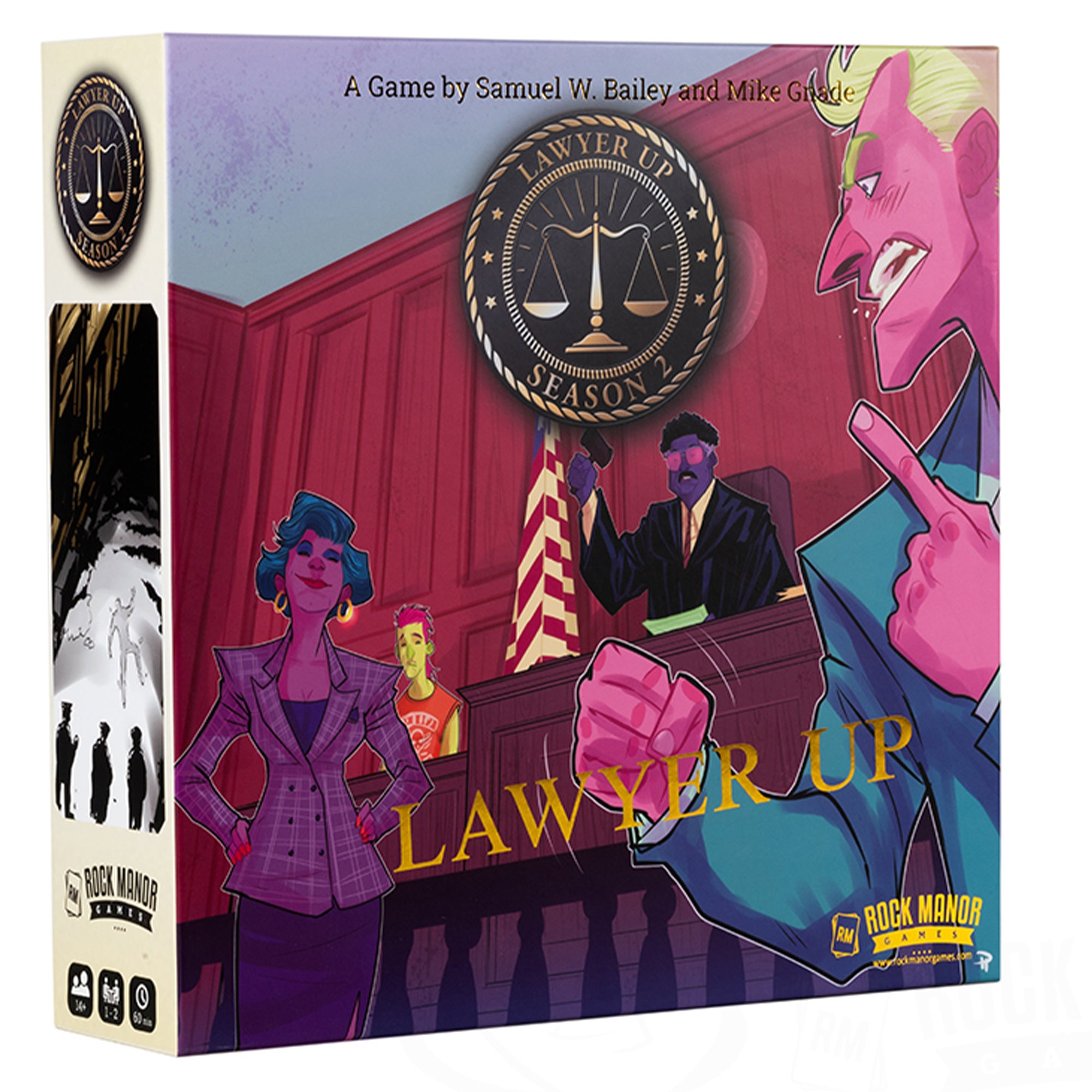 Lawyer Up Board Game Season 2 Asmodee North America