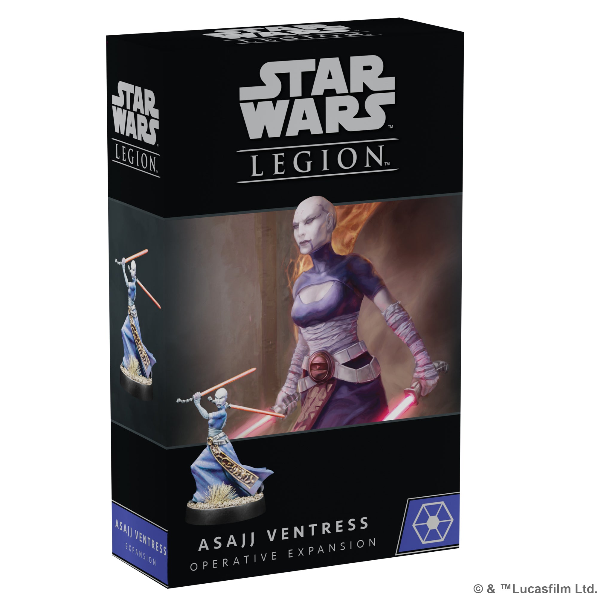 Star Wars Legion Asajj Ventress Expansion Tabletop Miniatures Game –  Asmodee North America