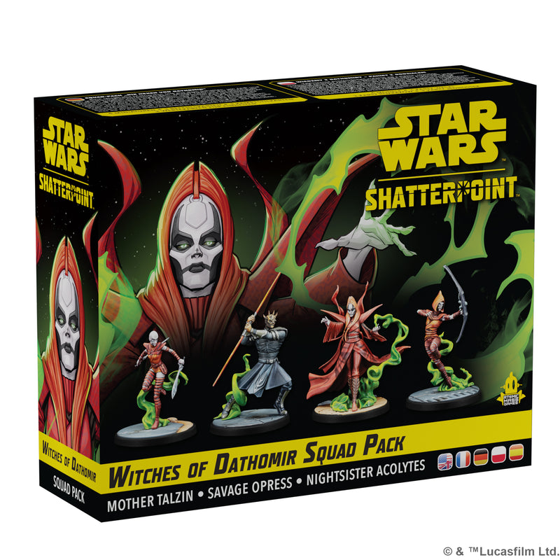 Load image into Gallery viewer, Star Wars: Shatterpoint - Witches of Dathomir: Mother Talzin Squad Pack
