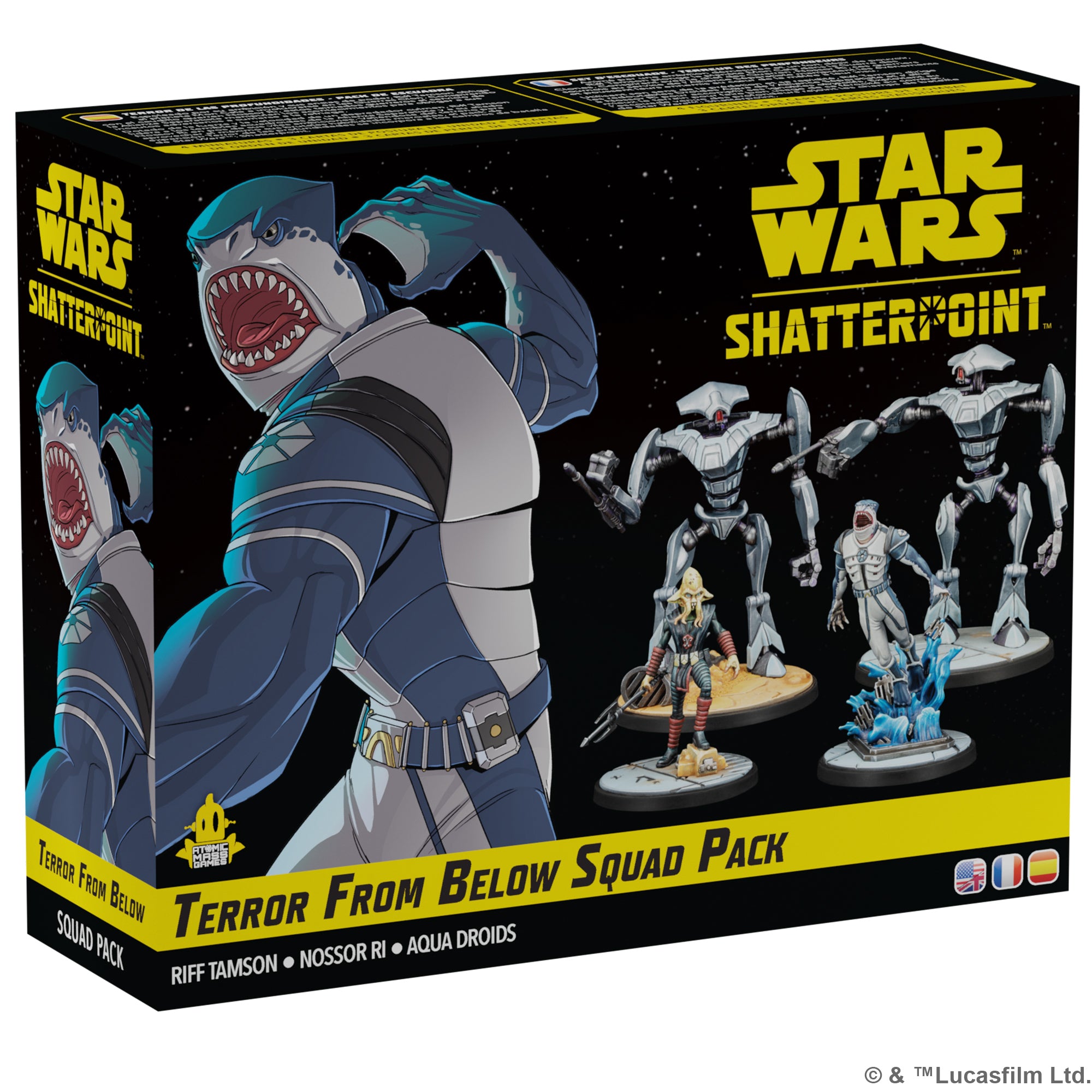 Asmodee Star Wars: Shatterpoint – Terror From Below Squad Pack – Gioco Di Miniature Tattico 14+ - 2