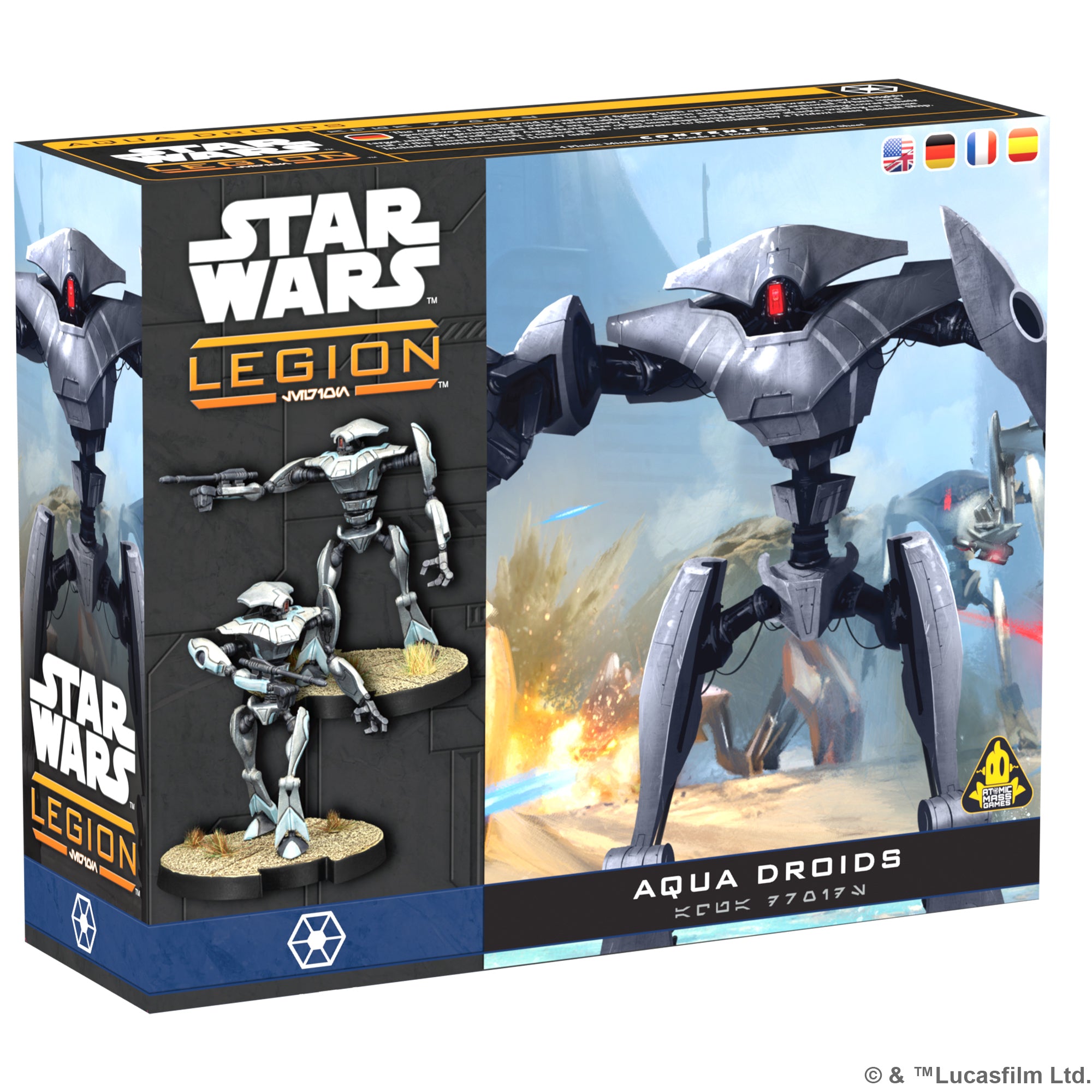 Star Wars: Legion - Aqua Droid Unit Expansion – Asmodee North America