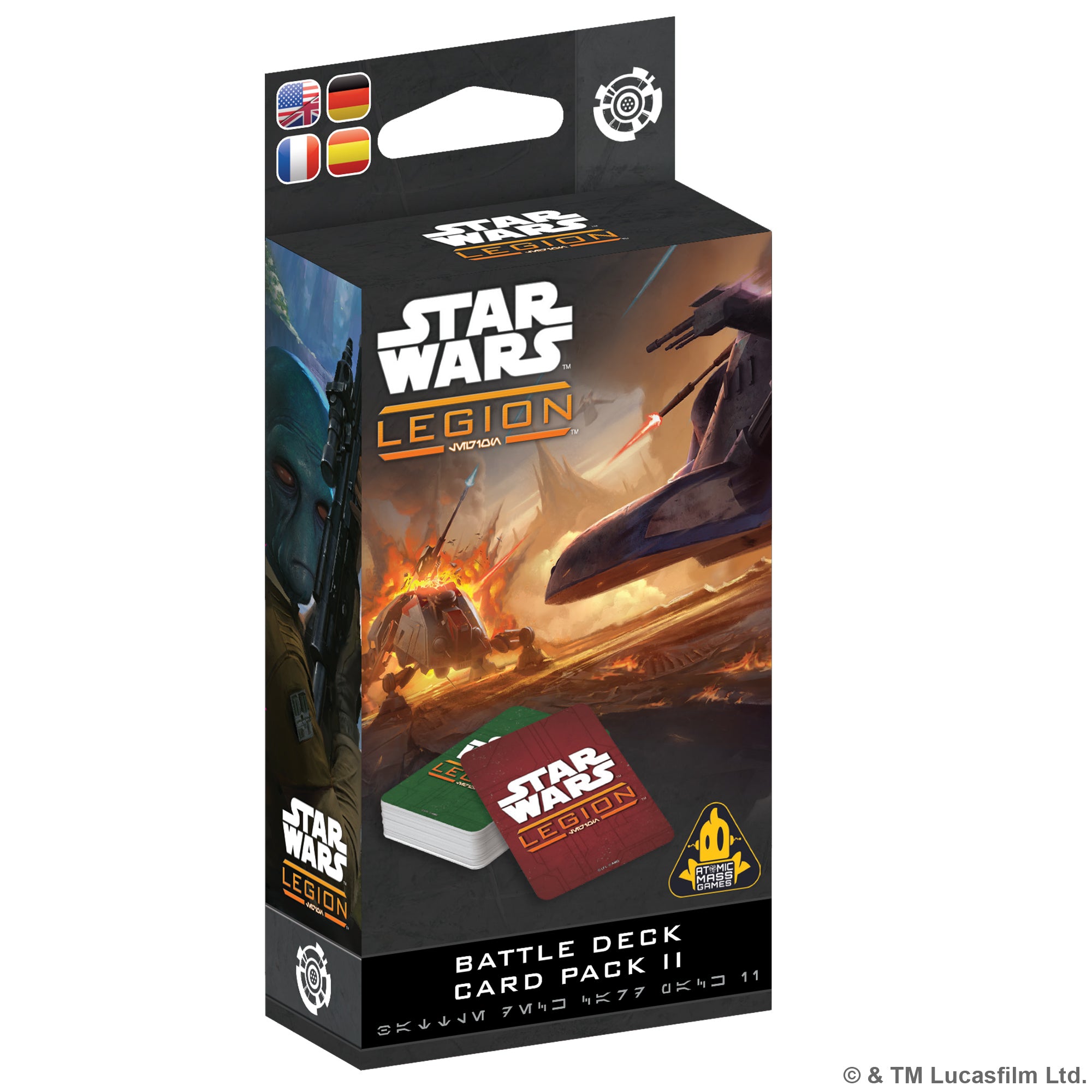 Star Wars: Legion - Battle Deck Card Pack II Asmodee USA Star Wars: Legion - Battle Deck Card Pack II Asmodee USA