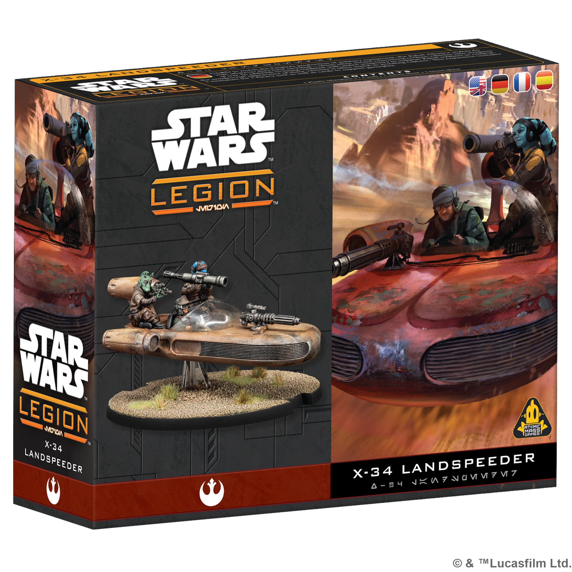 Star Wars: Legion - X-34 Landspeeder – Asmodee USA