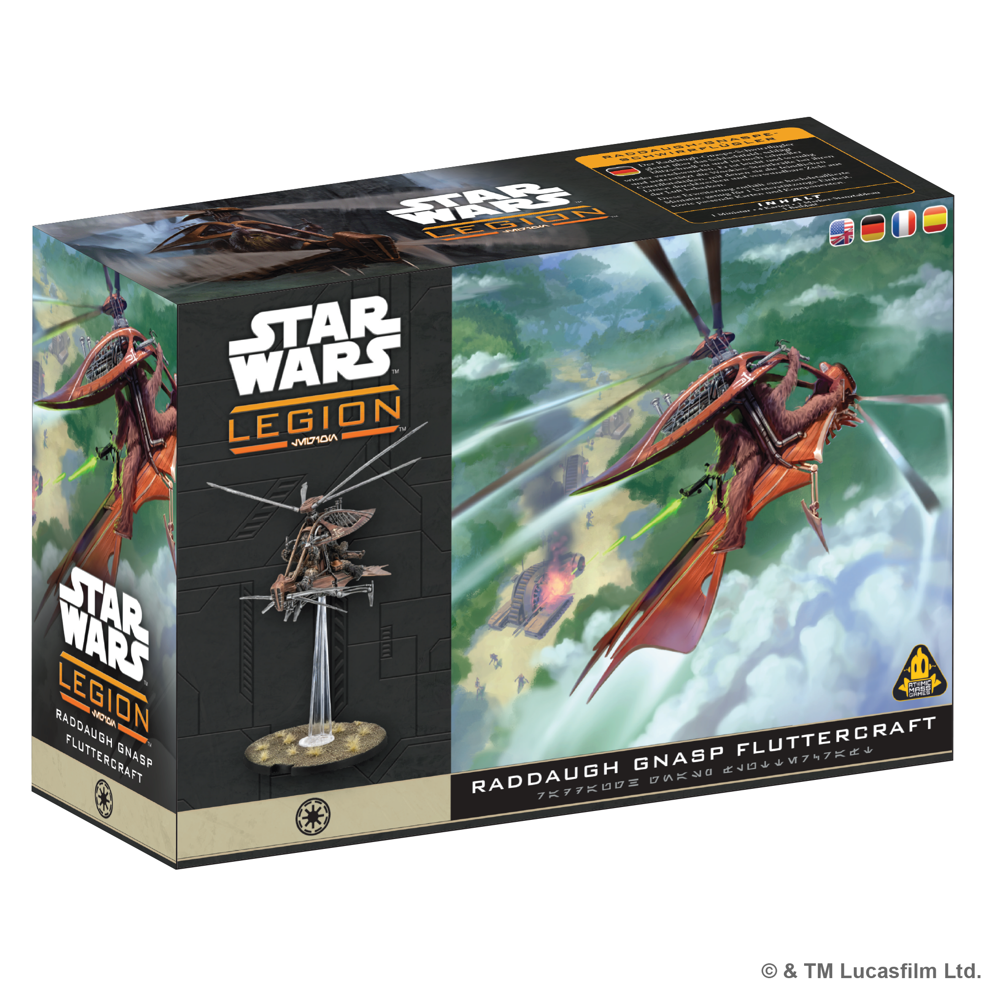 Star Wars: Legion – Raddaugh Gnasp Fluttercraft – Asmodee USA