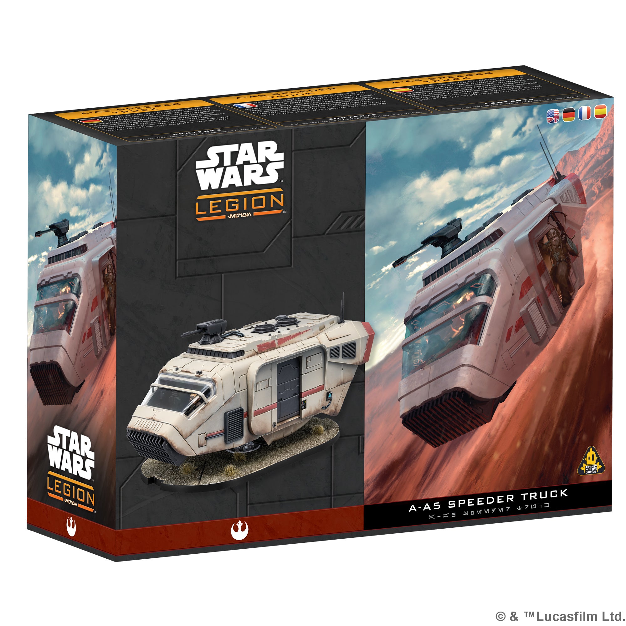 Feldherr HS115A001 Vassoio In Schiuma Per Star Wars Legion – Compatibile Con A-A5 Speeder Truck