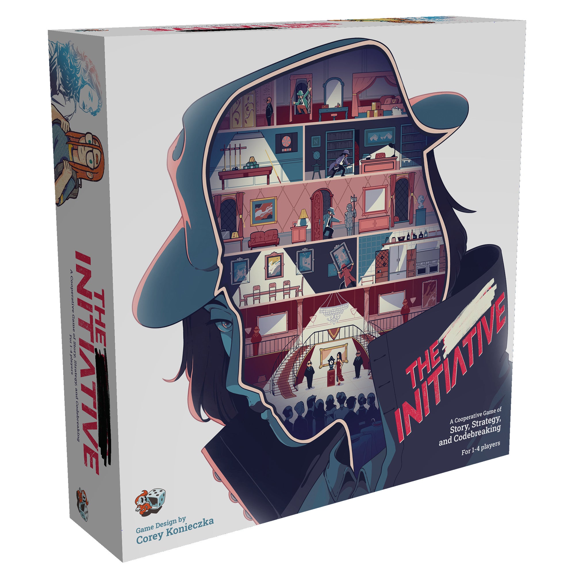 洋書 Thematic Integration in Board Game The Initiative Board Game Interactive Mystery Game for Kids