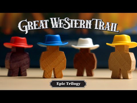 Load and play video in Gallery viewer, Great Western Trail Board Game - video trailer