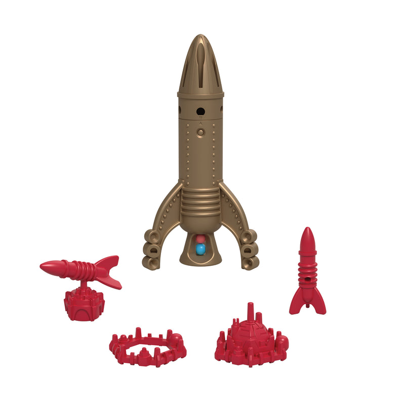 Load image into Gallery viewer, CATAN - Starfarers 2nd Edition Board Game Spaceship and spaceship meeples.