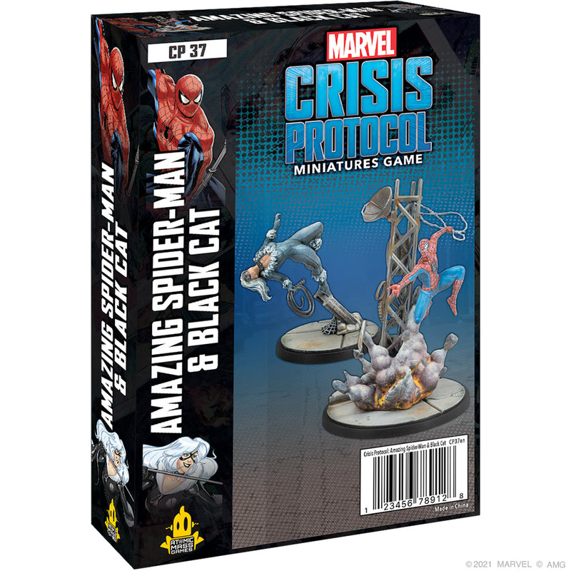 Load image into Gallery viewer, Marvel: Crisis Protocol - Amazing Spider-Man &amp; Black Cat
