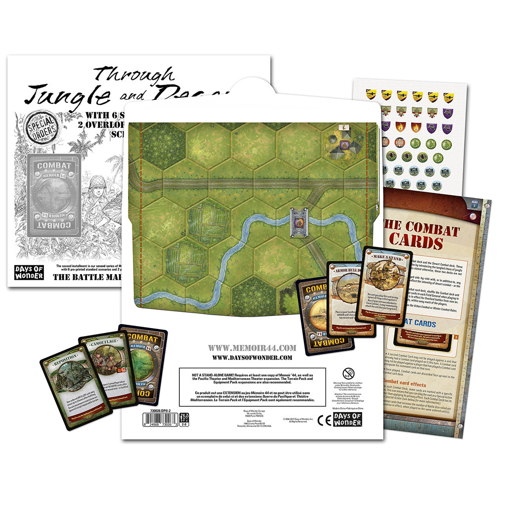 Memoir '44 Through Jungle and Desert Board Game Expansion – Asmodee USA
