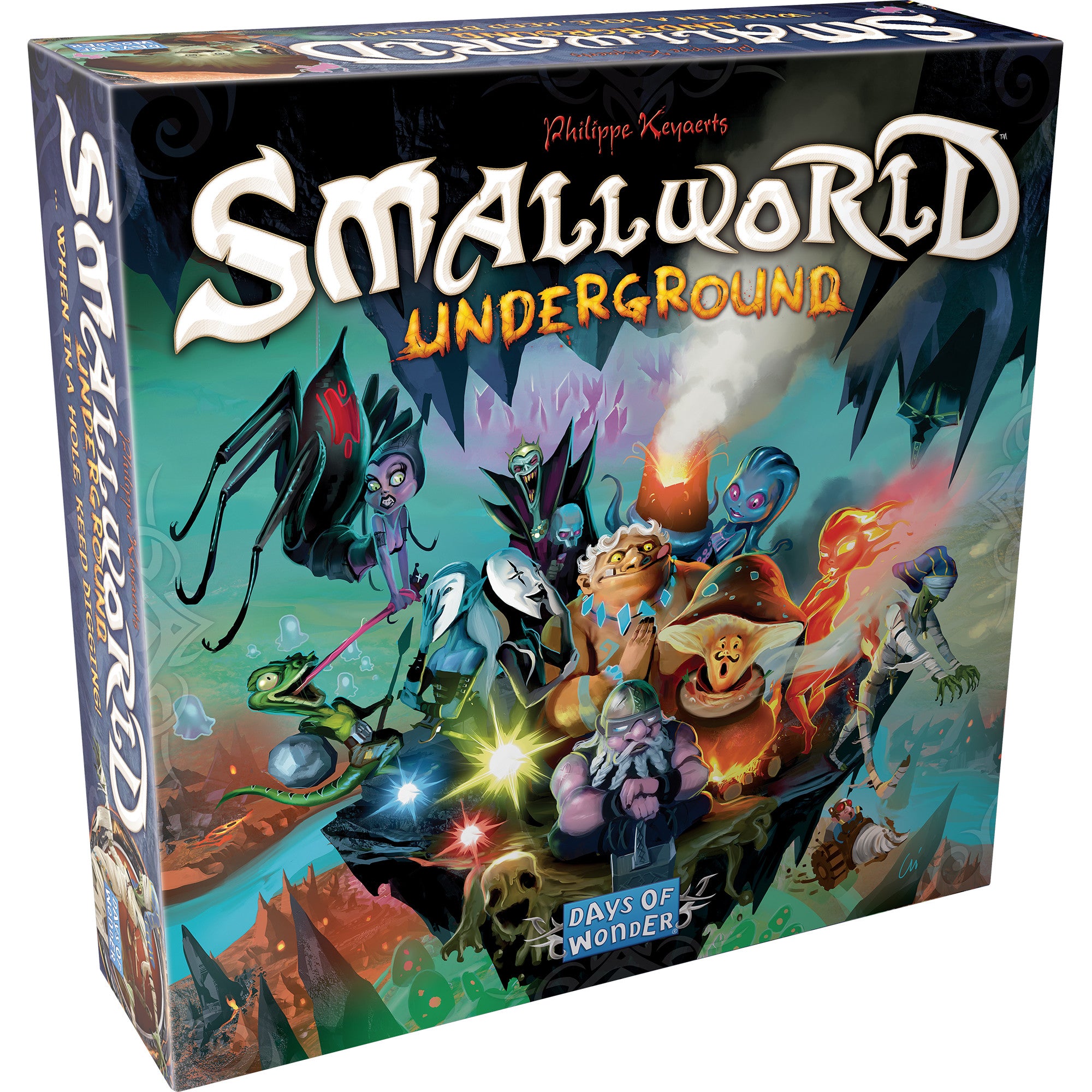 (未使用･未開封品)　スモールワールド アンダーグラウンド (Small World: Underground) 日本語版 ボードゲーム 60wa65s スモールワールド：アンダーグラウンド レビュー評価など3件