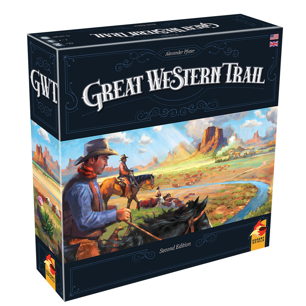 Great Western Trail 2nd Edition Board Game Asmodee USA Great Western Trail 2nd Edition Board Game Asmodee USA